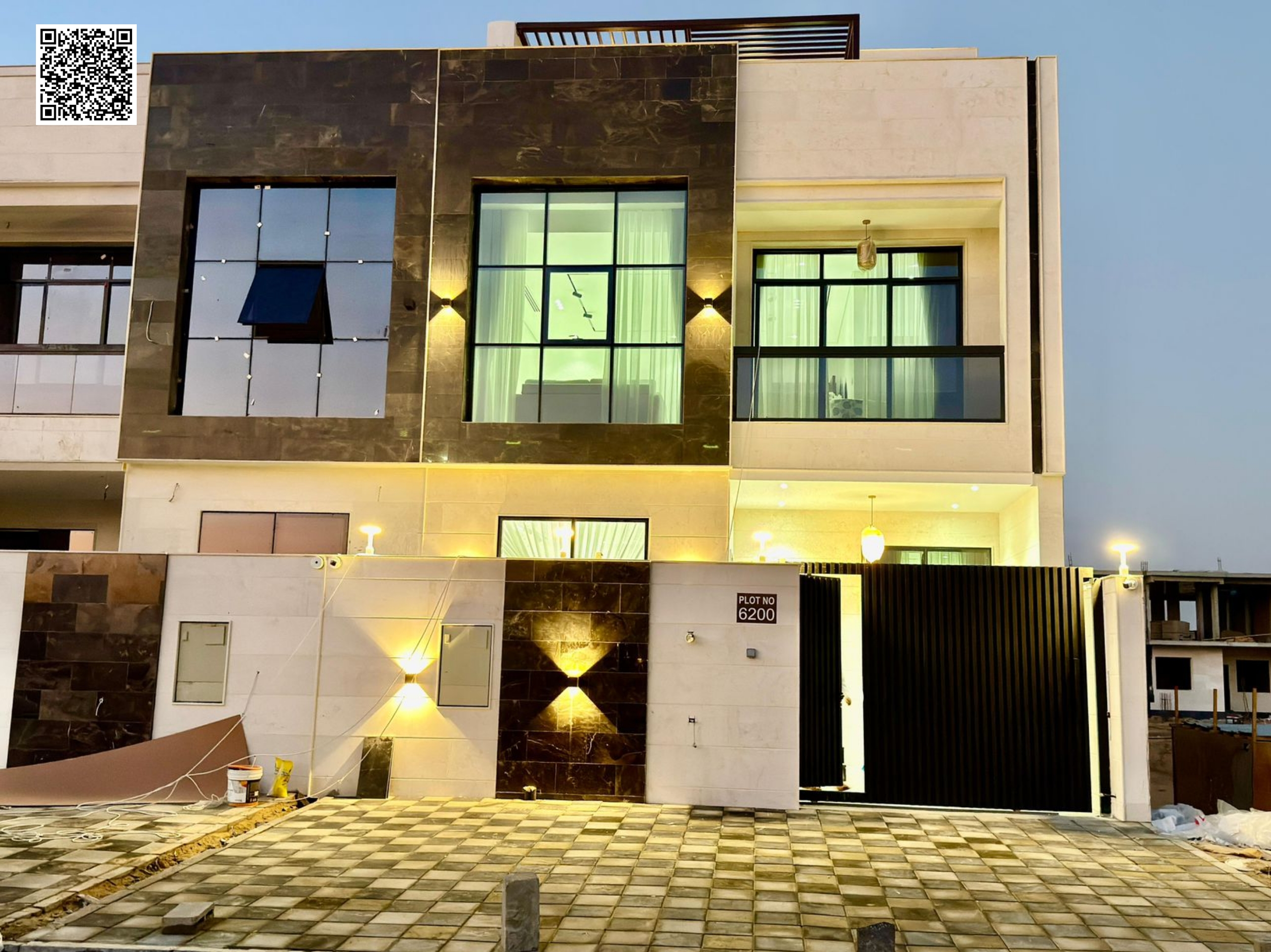 Villa for sale in Al Helio 2 | Two floors and a roof | 5 master bedrooms | Building area 3,200 sq ft | Price includes registration, ownership fees, an