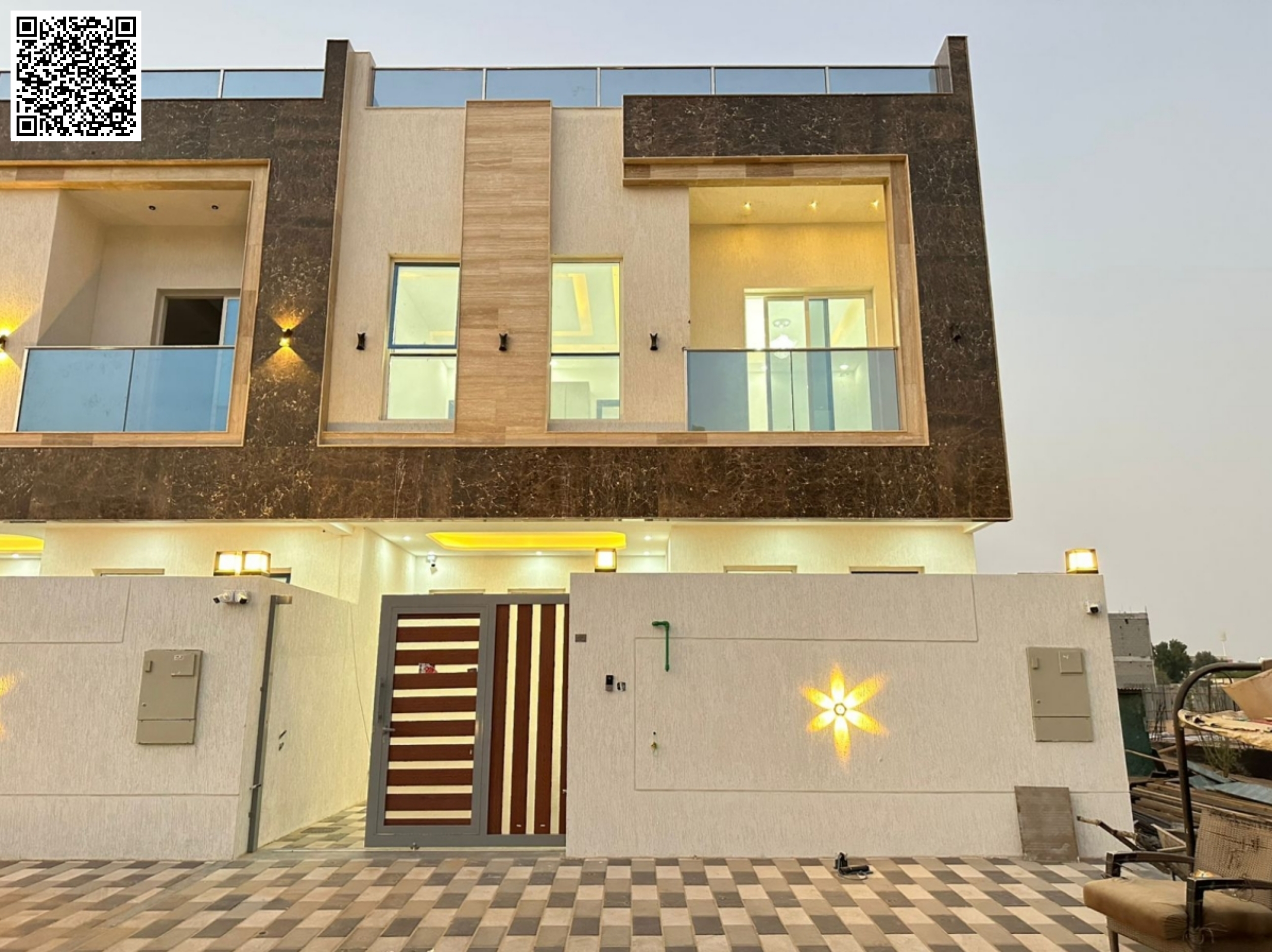 Villa for sale in Al Yasmeen | Two floors and roof | 5 master bedrooms | Built-up area of 3,200 sq ft | Price includes registration fees, ownership tr