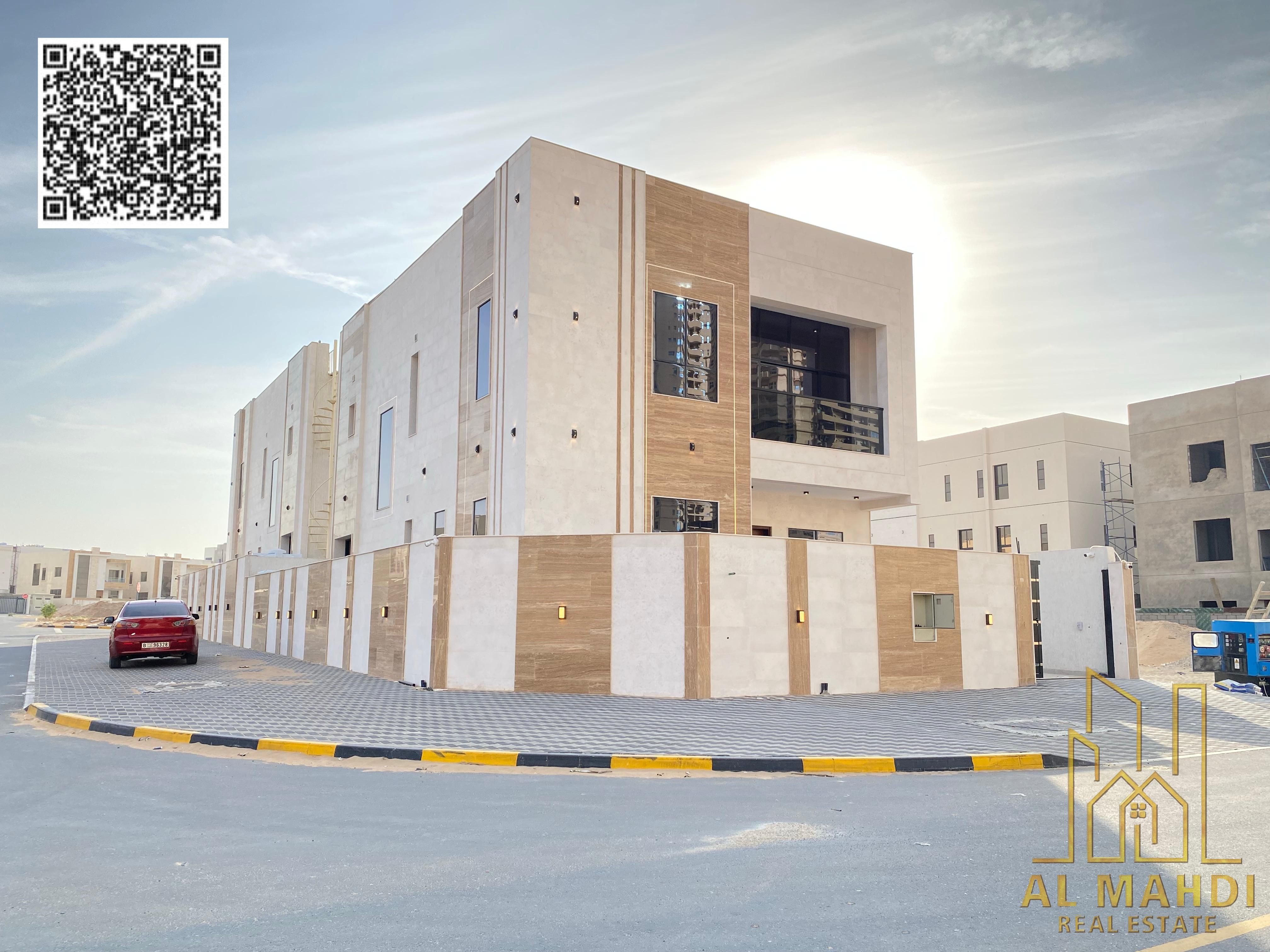 For sale: A luxurious villa near Sheikh Mohammed Bin Zayed Road - Freehold ownership for life for all nationalities - with easy bank financing availab