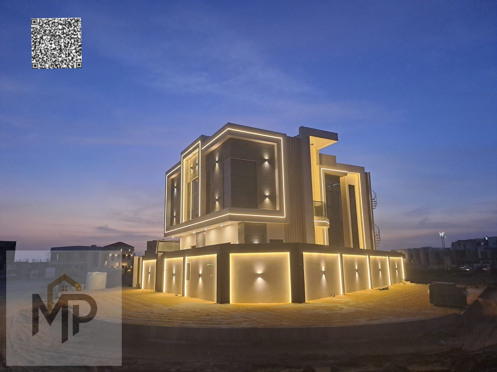 I own a corner villa, including registration fees, a large setback, and a yard area