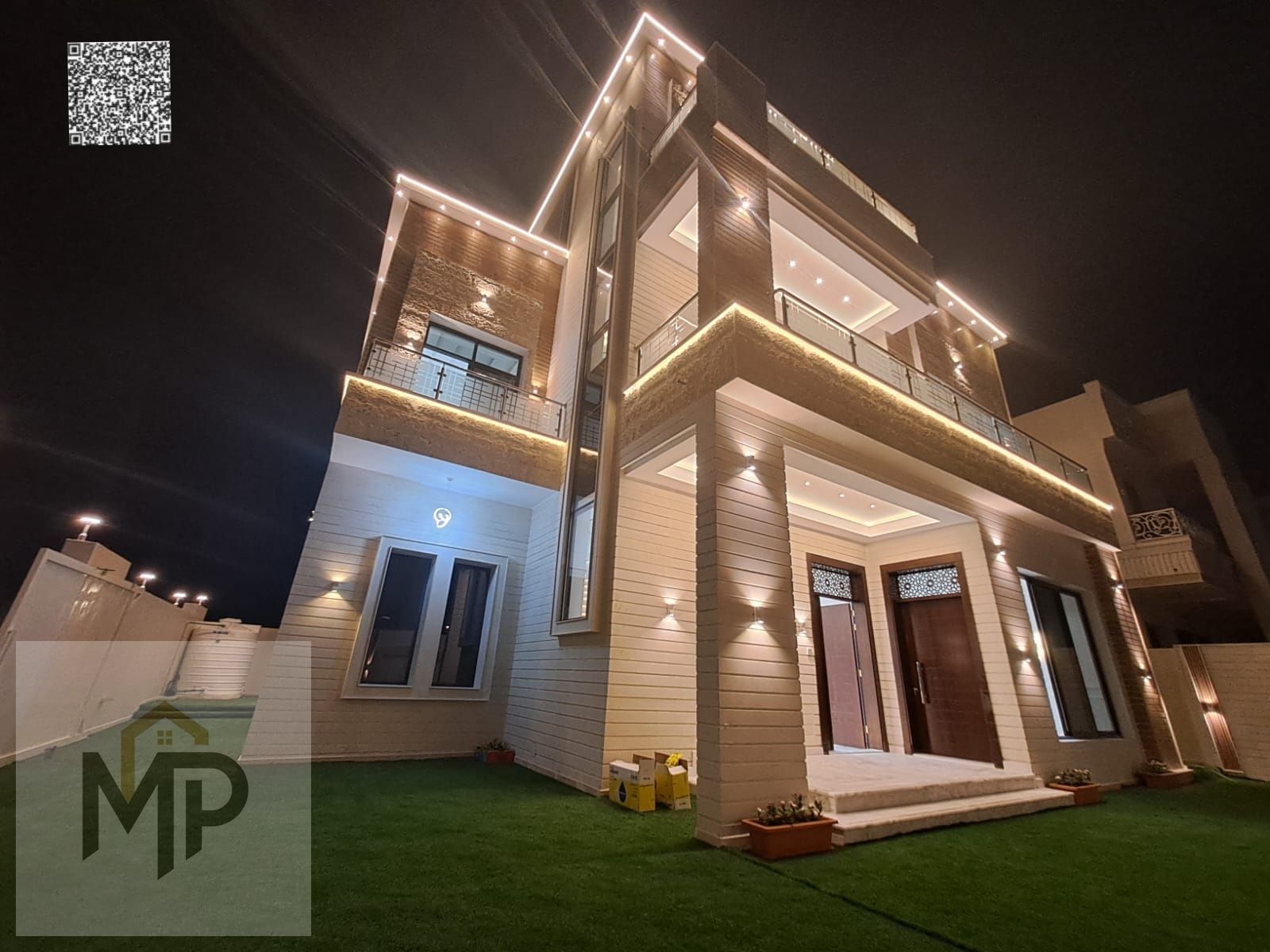 You now own a private villa on a main street with a large setback, at a price including registration and ownership fees