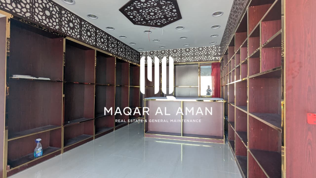 Commercial Shop for Rent in Al Shahama | 20 SQM with Mezzanine | AED 85,000 + VAT | Abu Dhabi