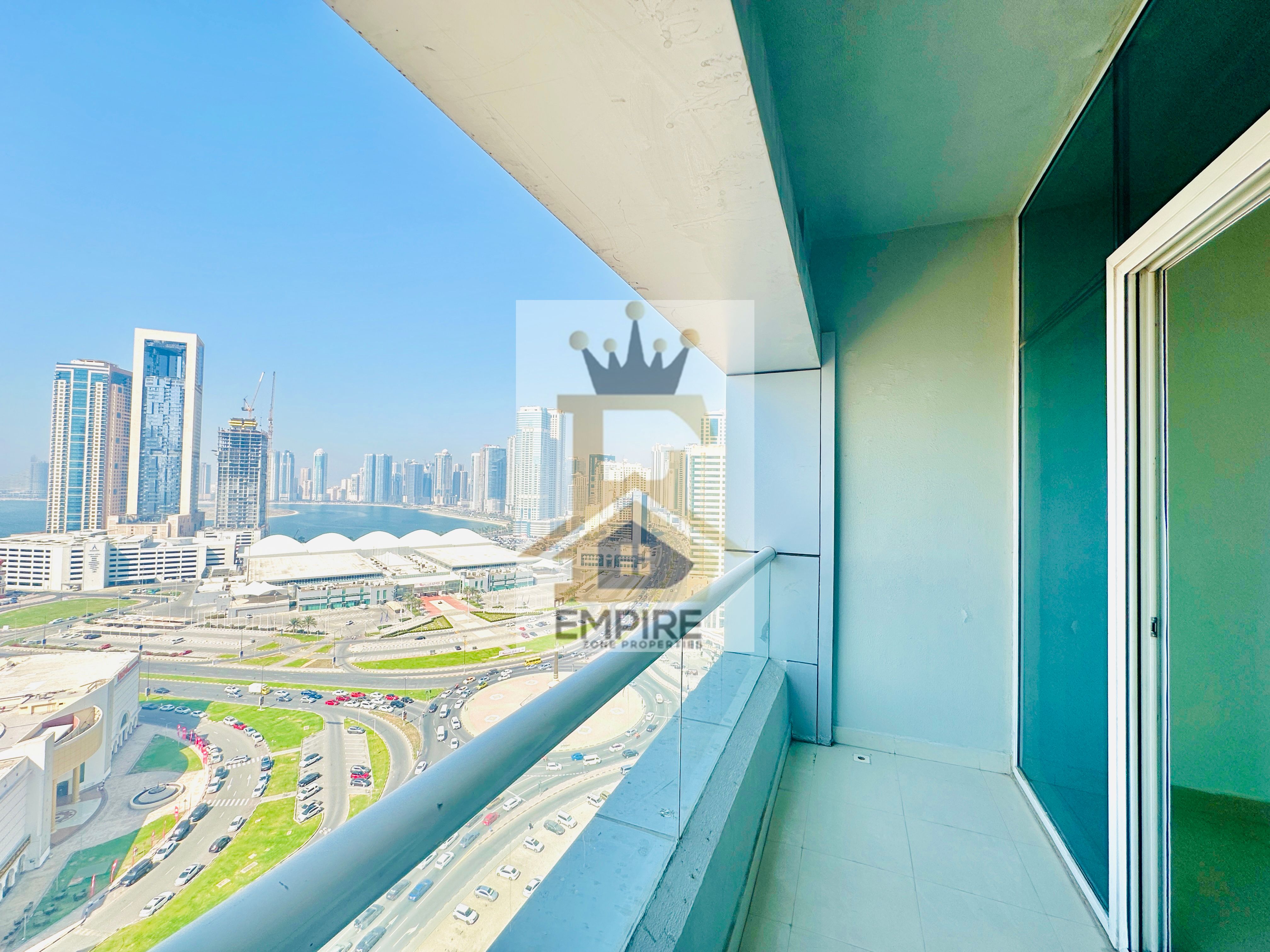 Balcony full sea view huge living wardrobe prime location