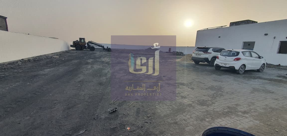 Huge Offer! 40,000 SQFT Yard for Rent in Al Sajaa | 50KW Power | Prime Location