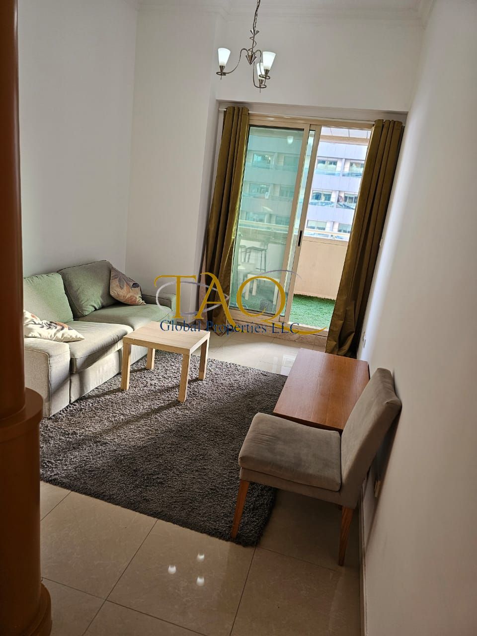 Furnished!!spacious partial marina view@78k 2 chques