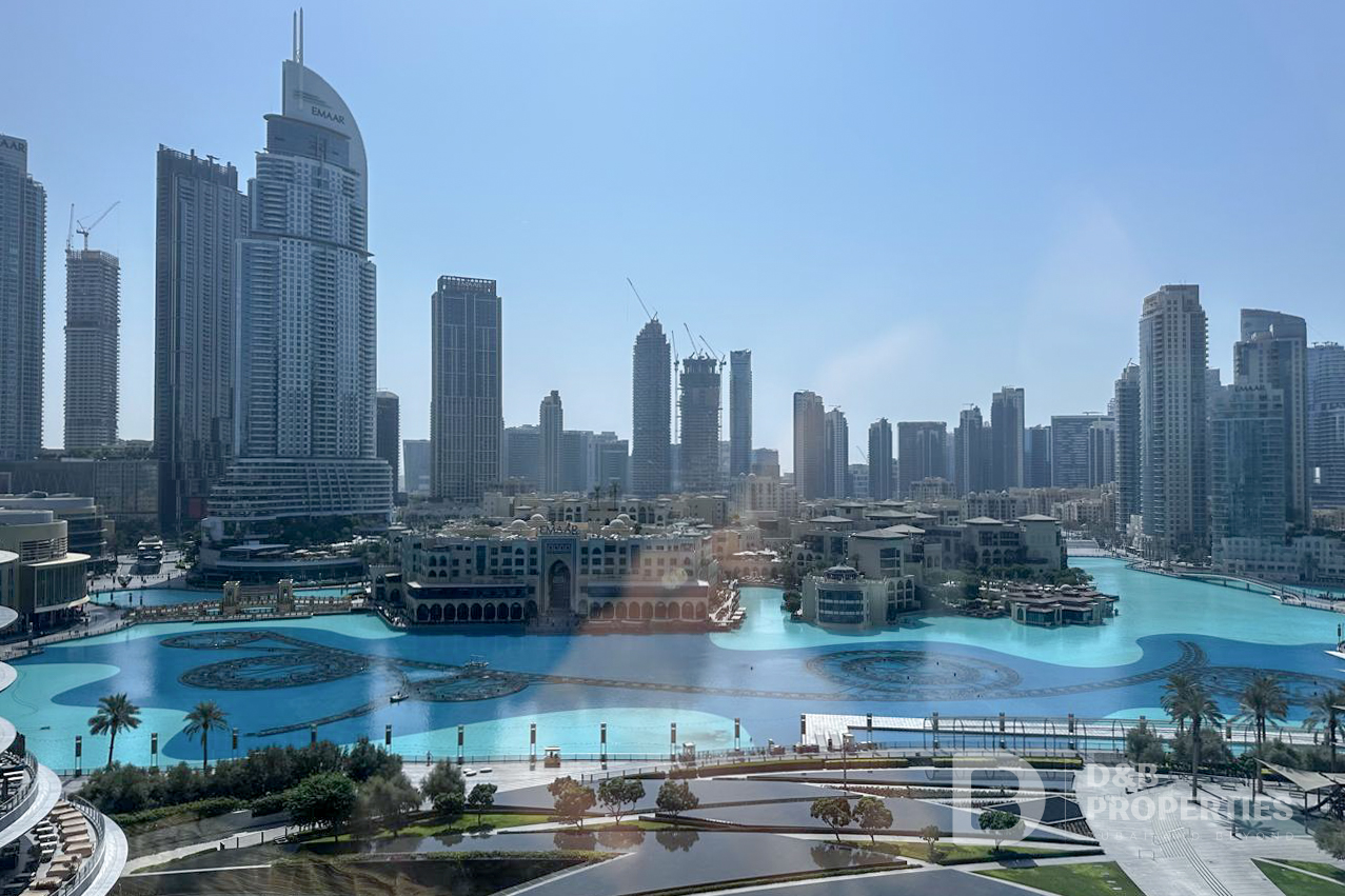 Full Fountain View | Luxurious | Vacant | Big Size