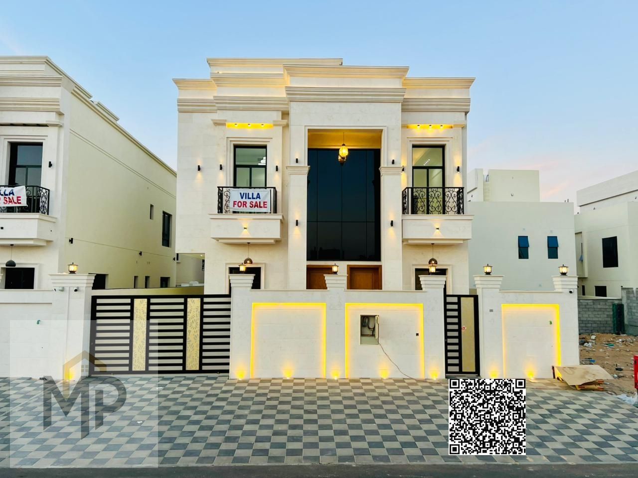 A villa at an affordable price, including registration fees, in one of the most prestigious areas in Ajman –