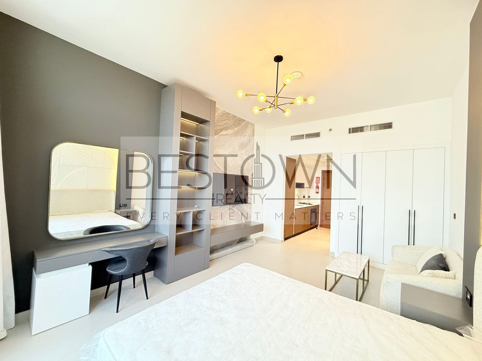 Fully Furnished I Brand New I Mid Floor | Ready to move | 1 payment