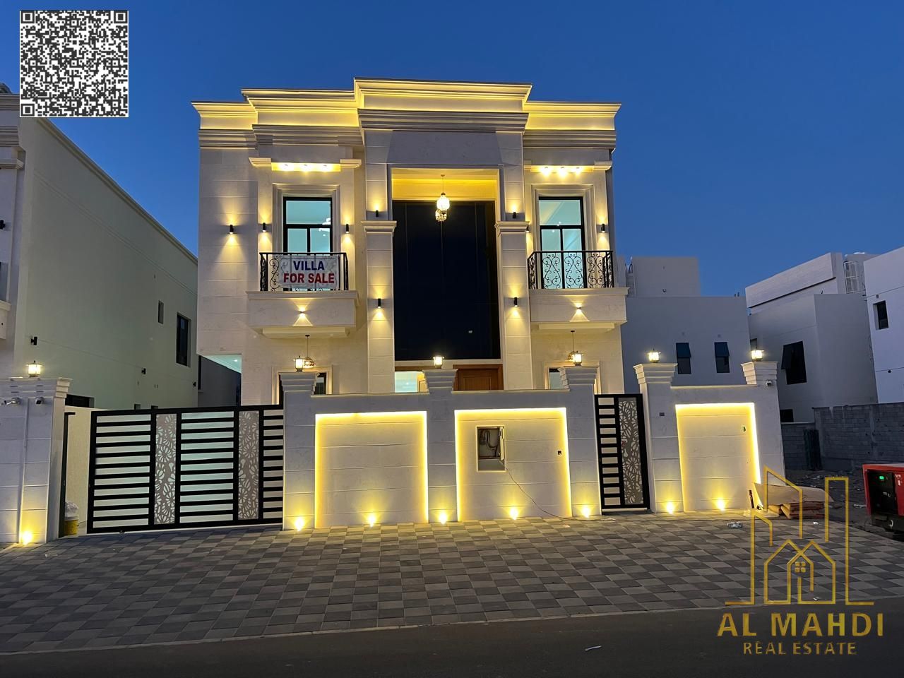 A villa at an affordable price, including registration fees, in one of the most prestigious areas in Ajman –