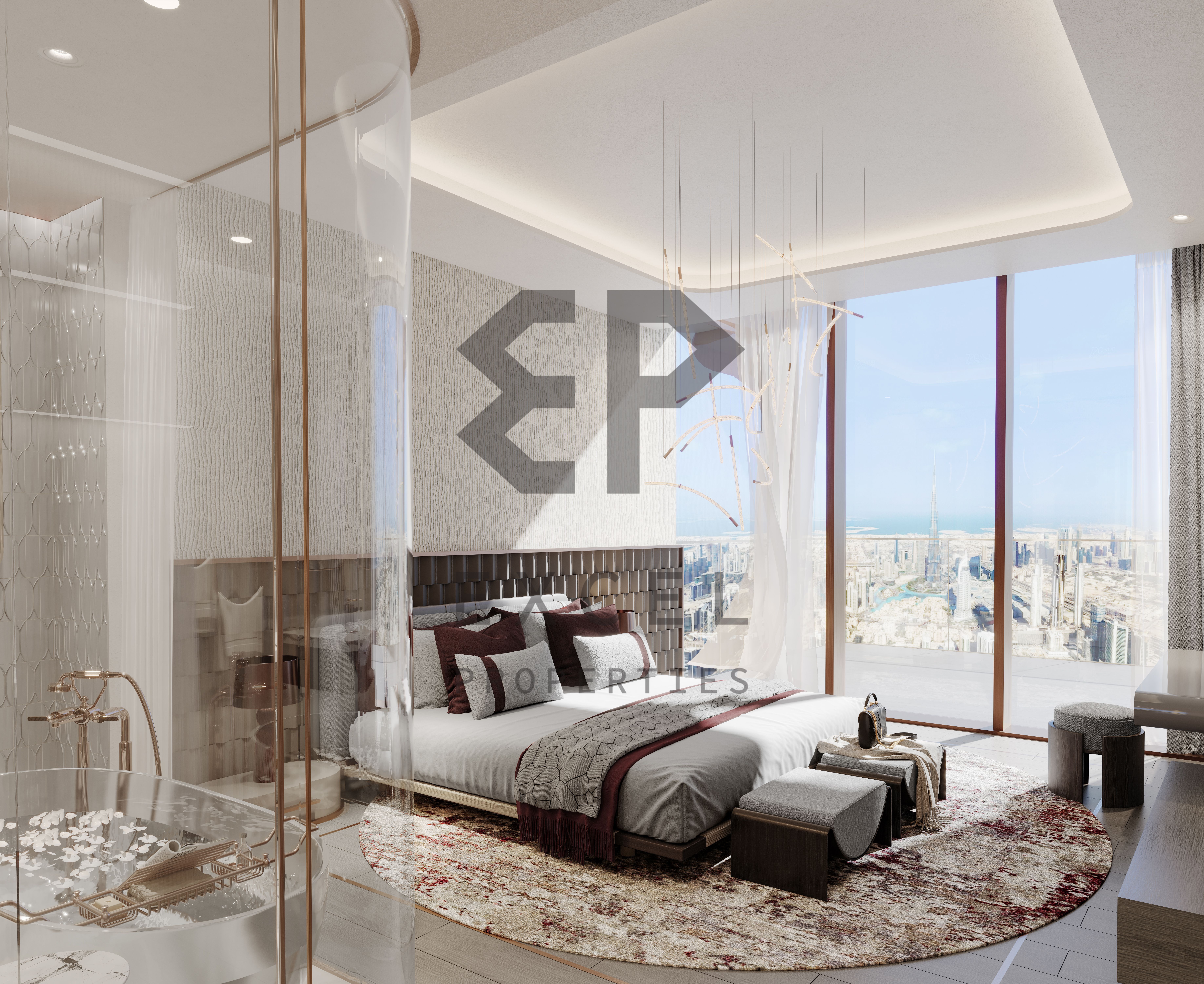 Luxury 1 Bedroom | Zaha Hadid–Designed | High-Rise