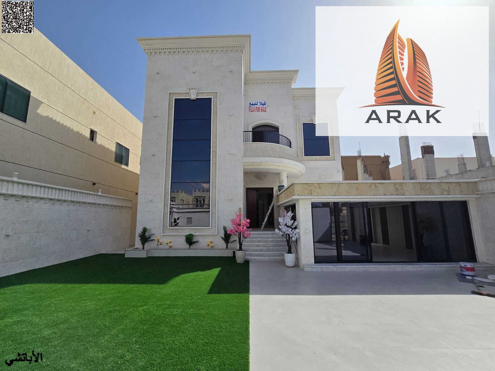 Luxury villa for sale in Ajman, Al Muwaihat area
