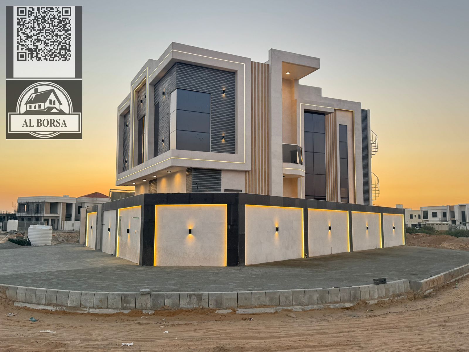 Luxury Corner Villa in Al Helio 2, Ajman | 5 Bedrooms + Majlis + Spacious Roof | Includes registration fees 1,900,000