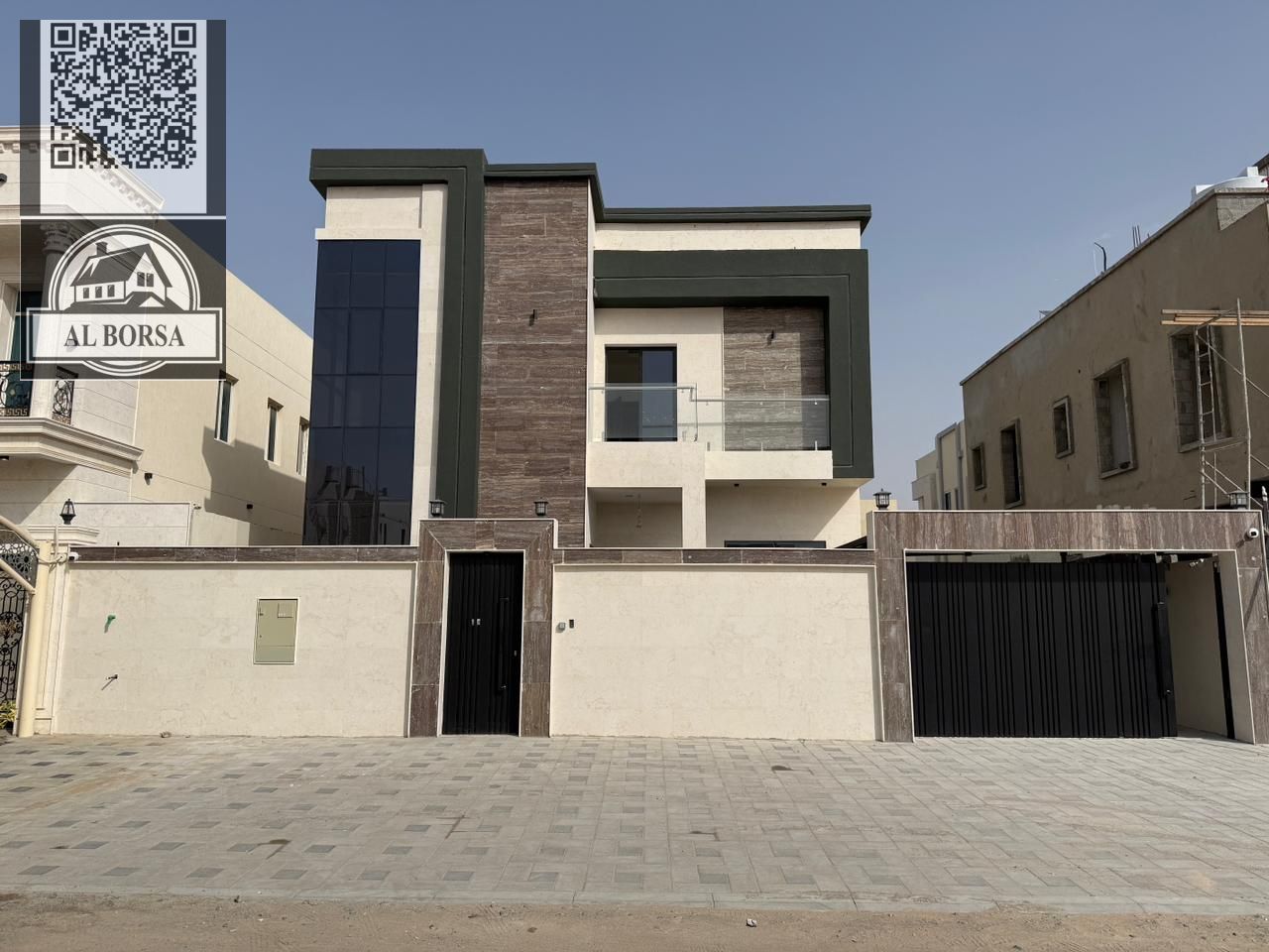 Luxury villa in Al Yasmin, Ajman | 3 bedrooms + Majlis + 2 living rooms + Maid's room | Ready to move in 1,650,000