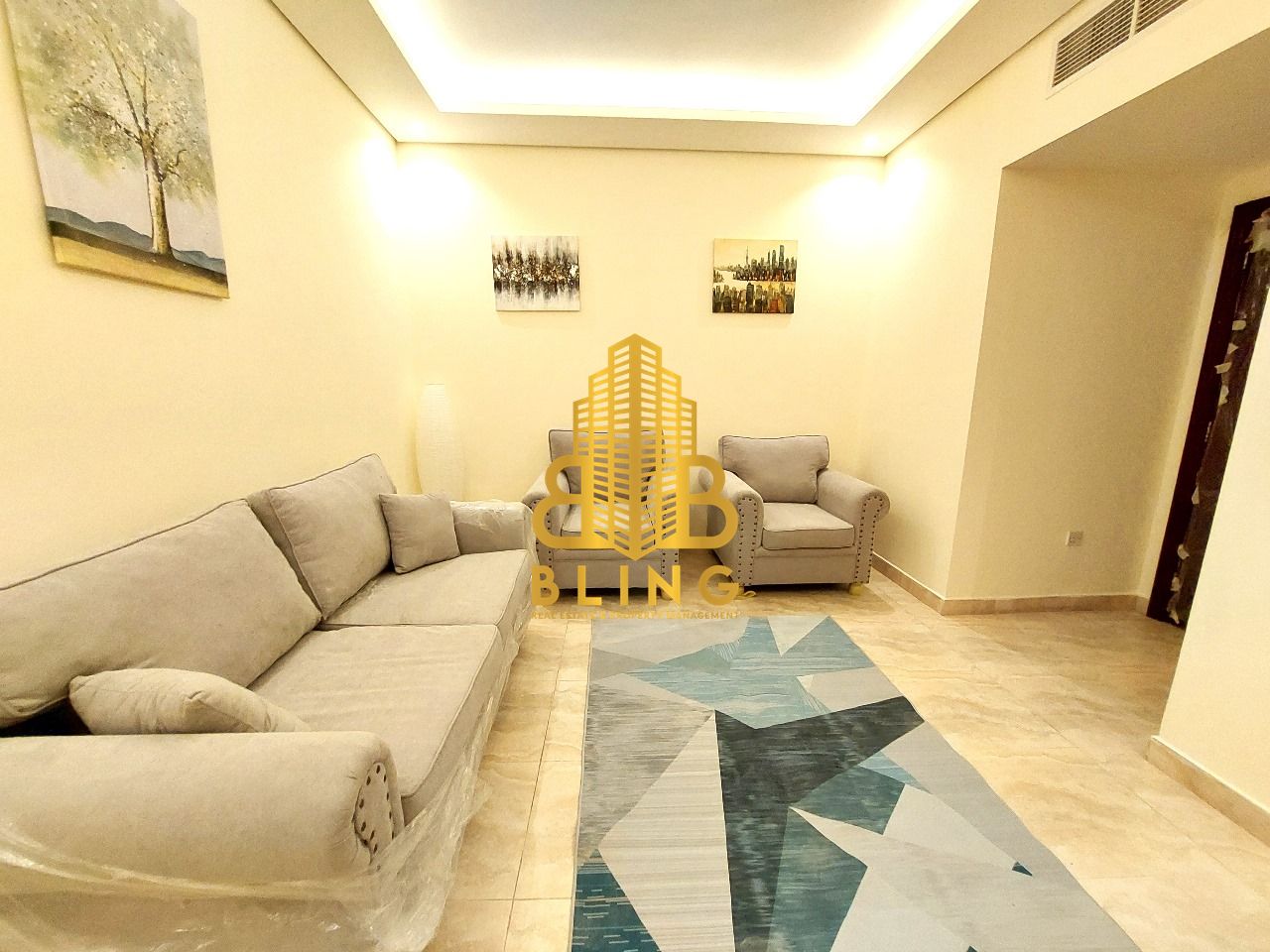 Unfurnished Price! 1Bedroom With Water & Electricity Included