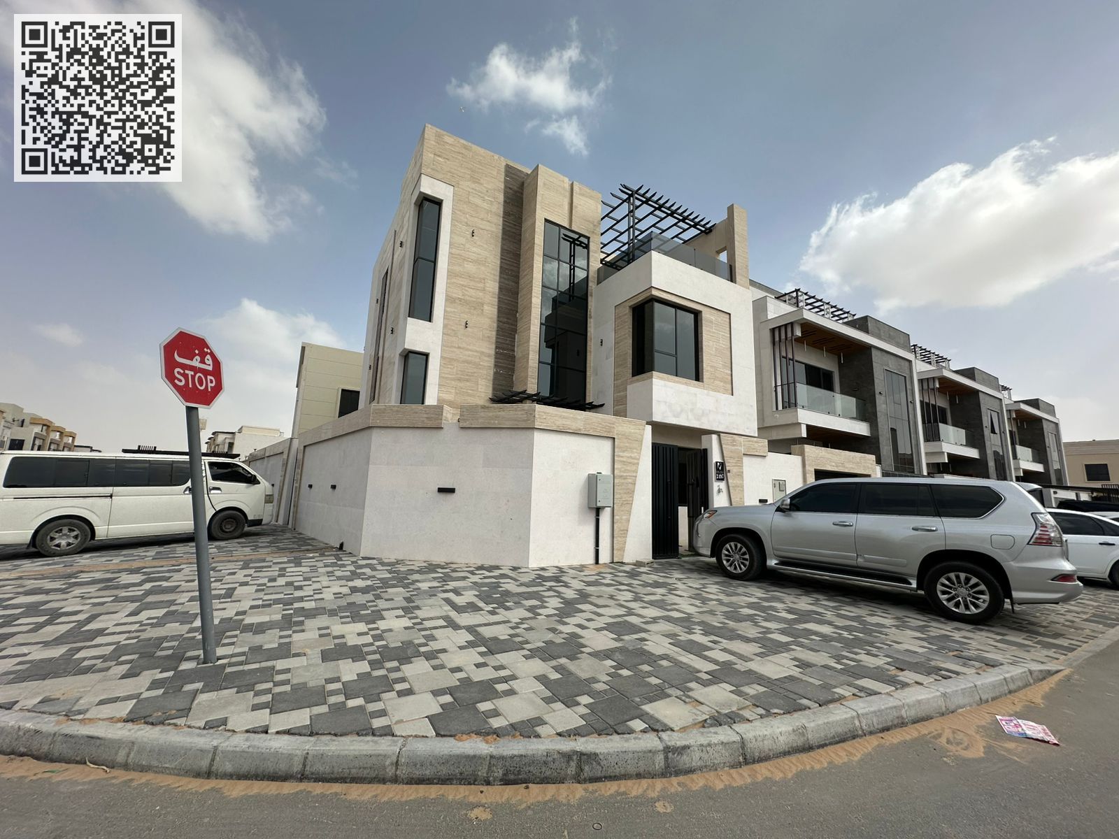 Classic six master bedroom villa with swimming pool is available for rent in al helio ajman
