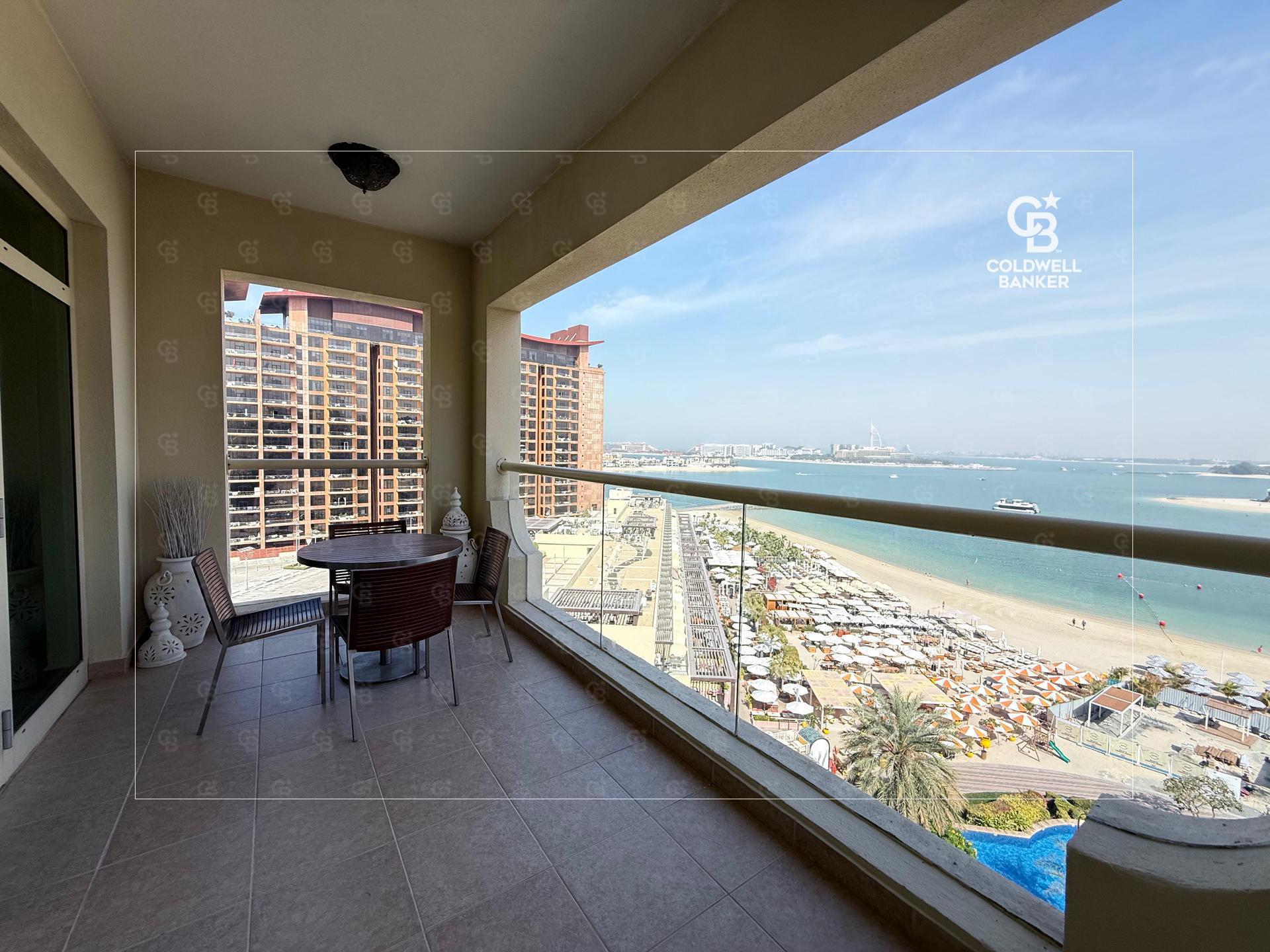 Full Sea View | Burj Al Arab View | Vacant