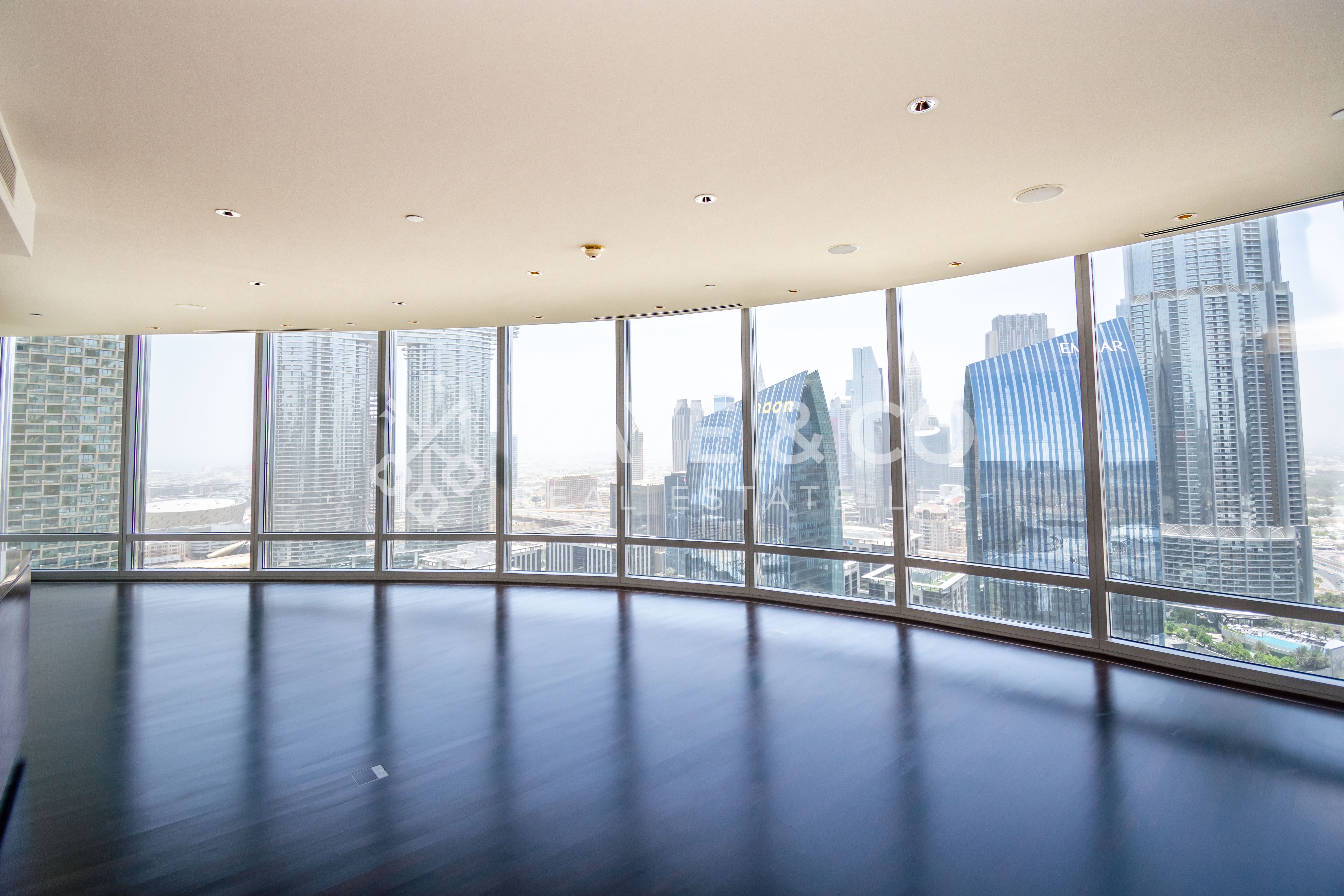 High-Rise Living | Panoramic View | Wooden Floor