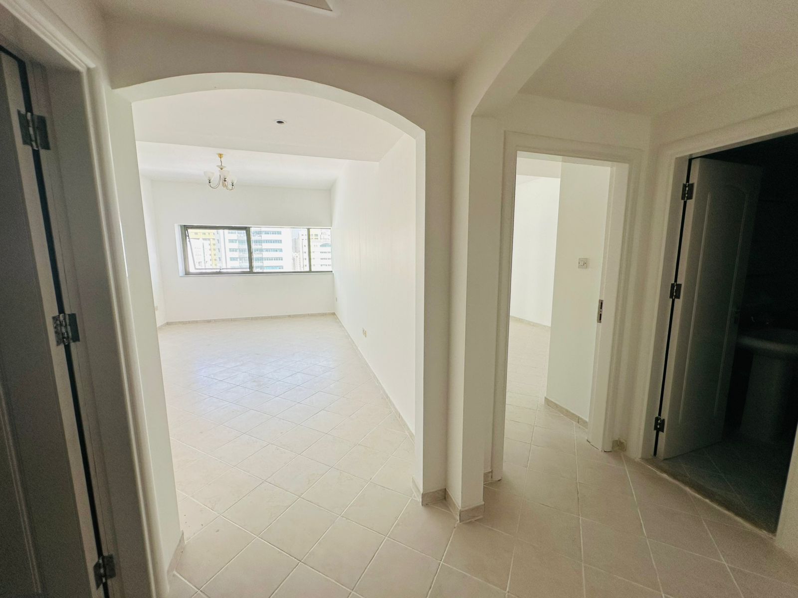 Spacious 1BR Apartment with Open View & Free AC | built-in wardrobes