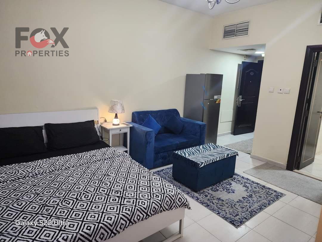 Studio for rent in Ajman Corniche, prime location
