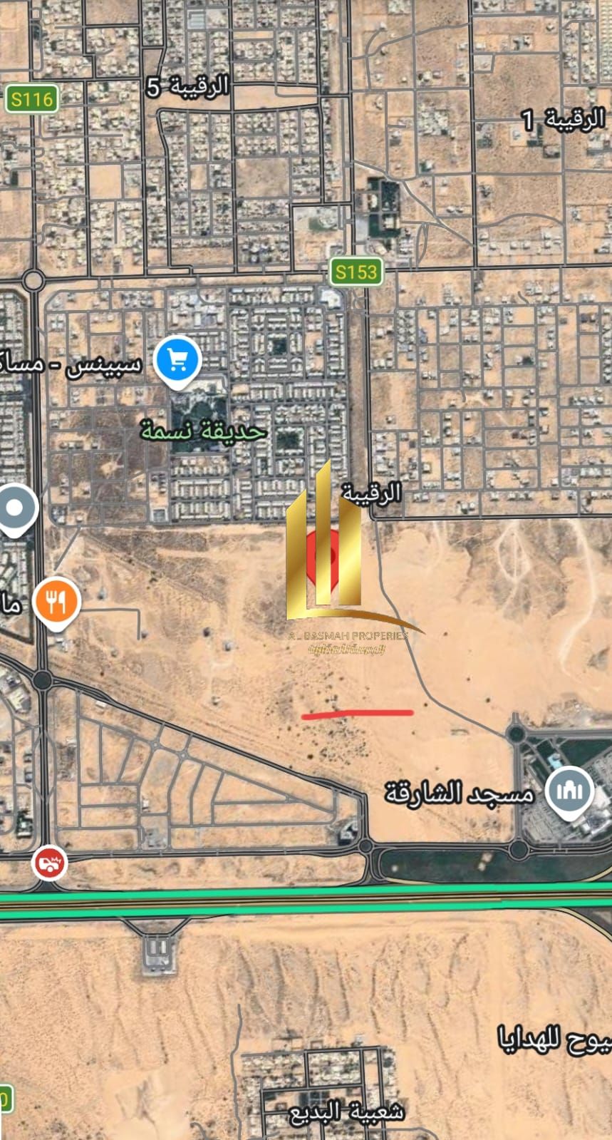 Commercial Residential Land for Sale in Al Ruqaybah Al Suyoh 2670 sqft GCC & UAE Nationals Ownership – Sharjah