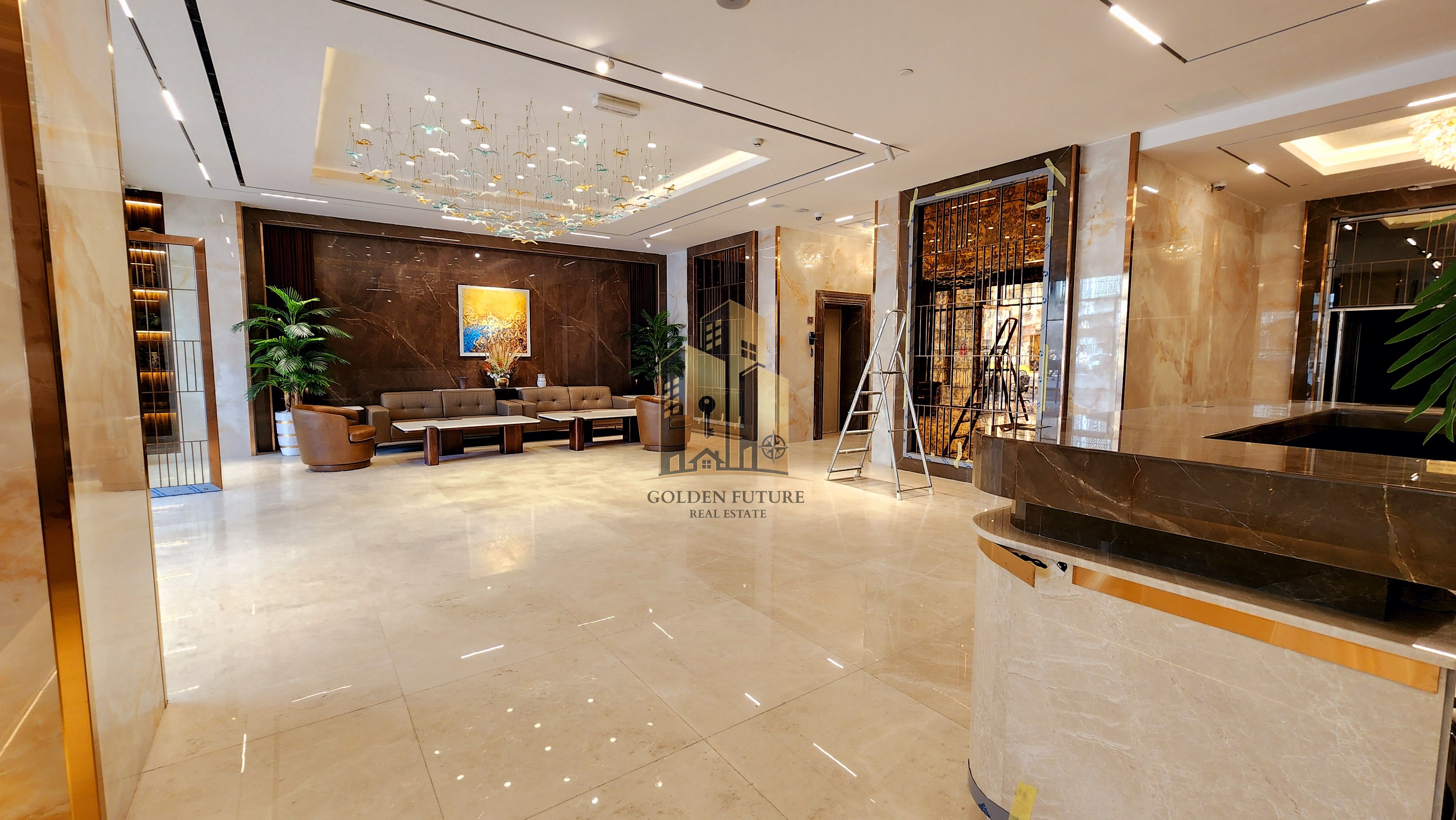 Don't/miss this | Brand new building | Luxurious 2-br apt | outstanding finishing | with gym & pool | built in wardrobe