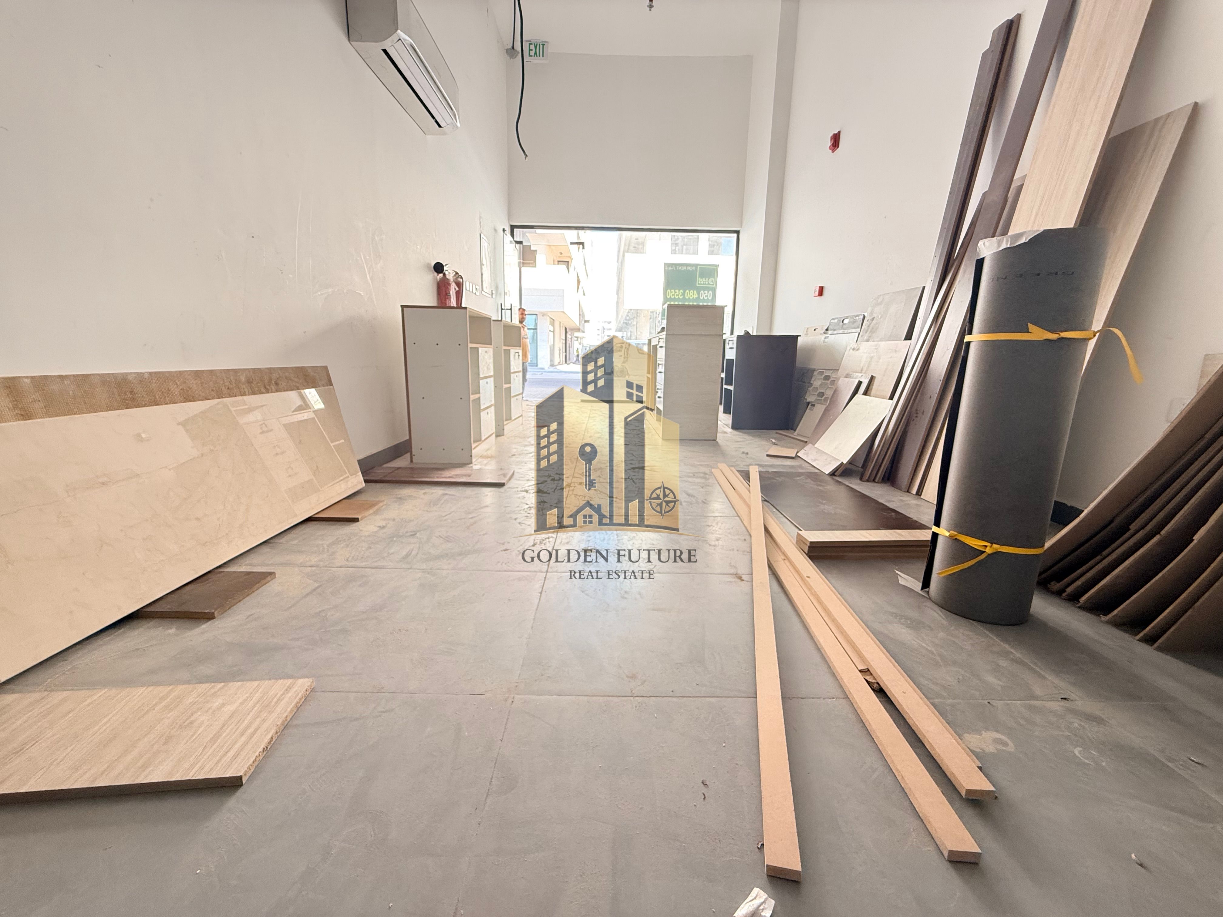 spacious shop For rent in Sarab Community aljada, your dream shop awaits