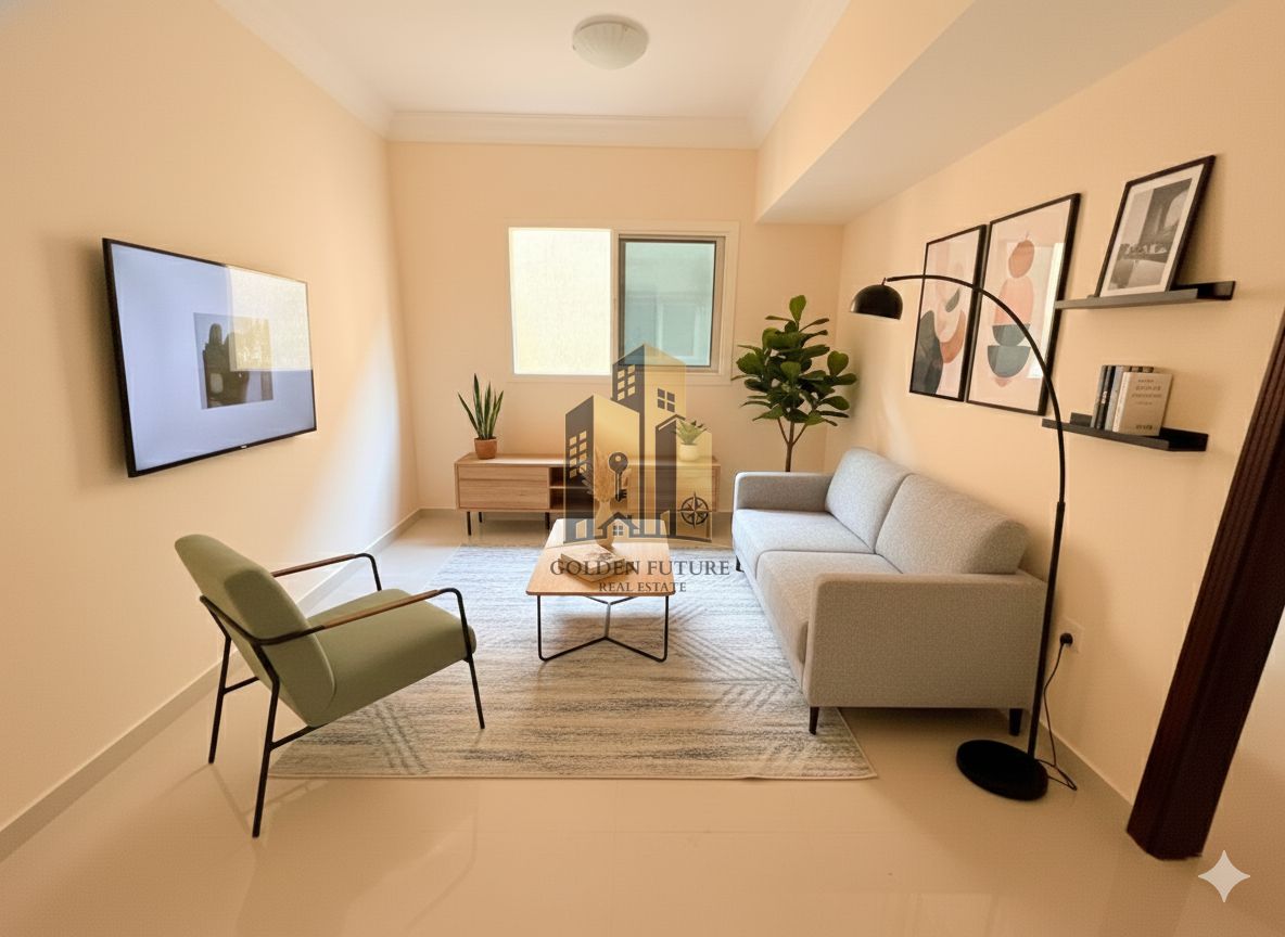 Only affordable 1bhk apartment in lush building of muweillah commercial