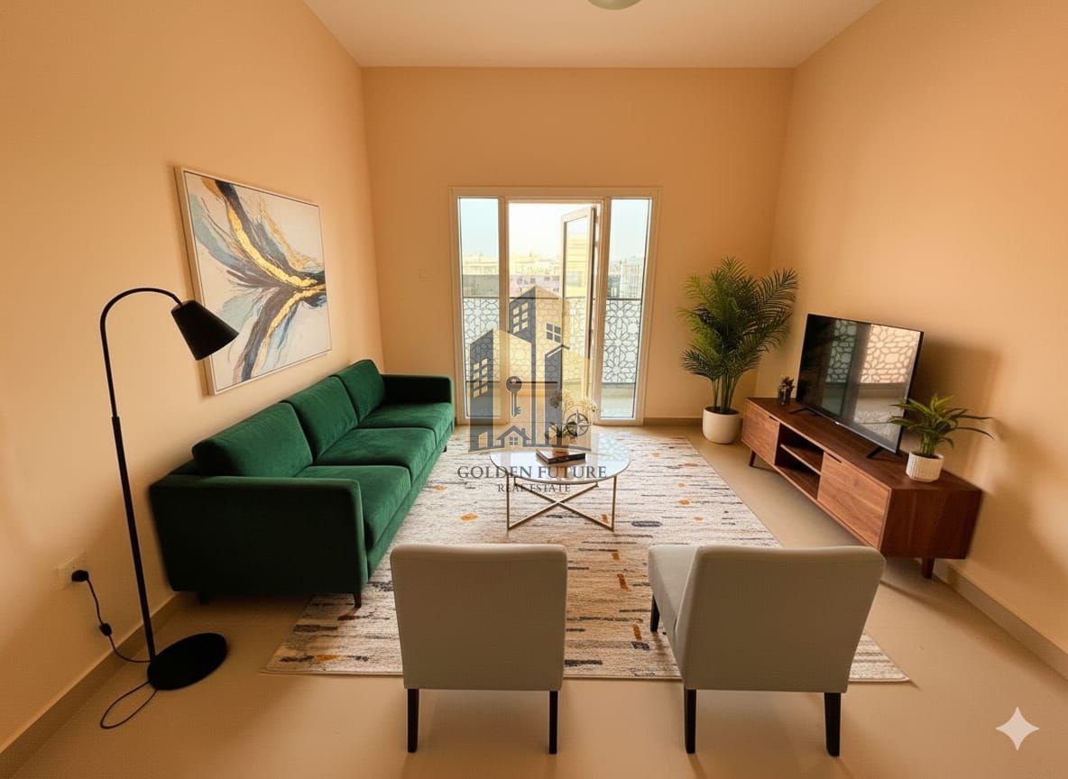 Biggest 1bhk with 2 bath | balcony | big hall in muweillah commercial