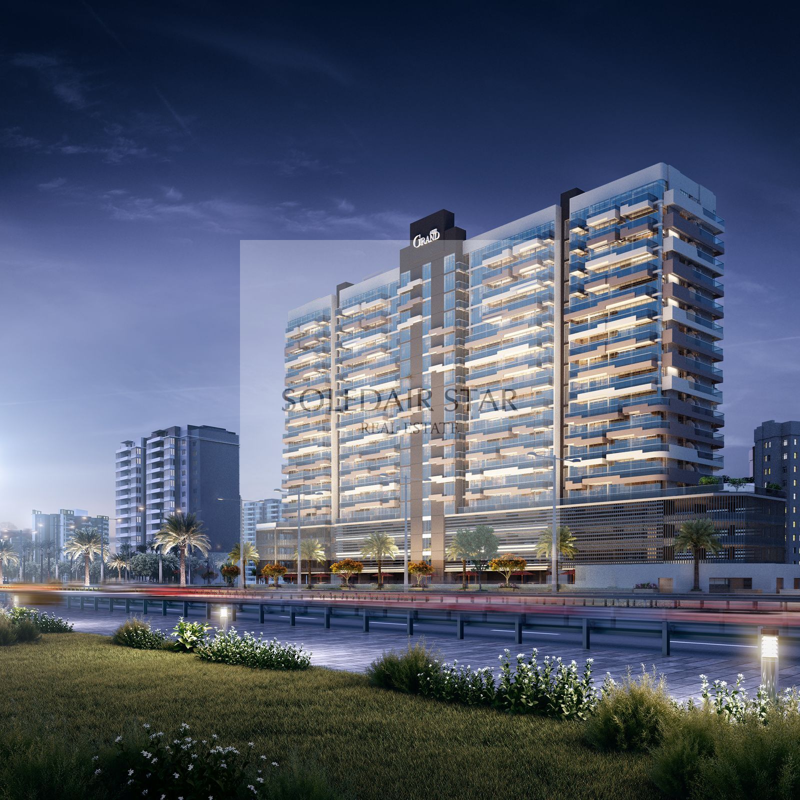 Luxury Studio in Azizi Grand | Prime Investment in Dubai Sports City