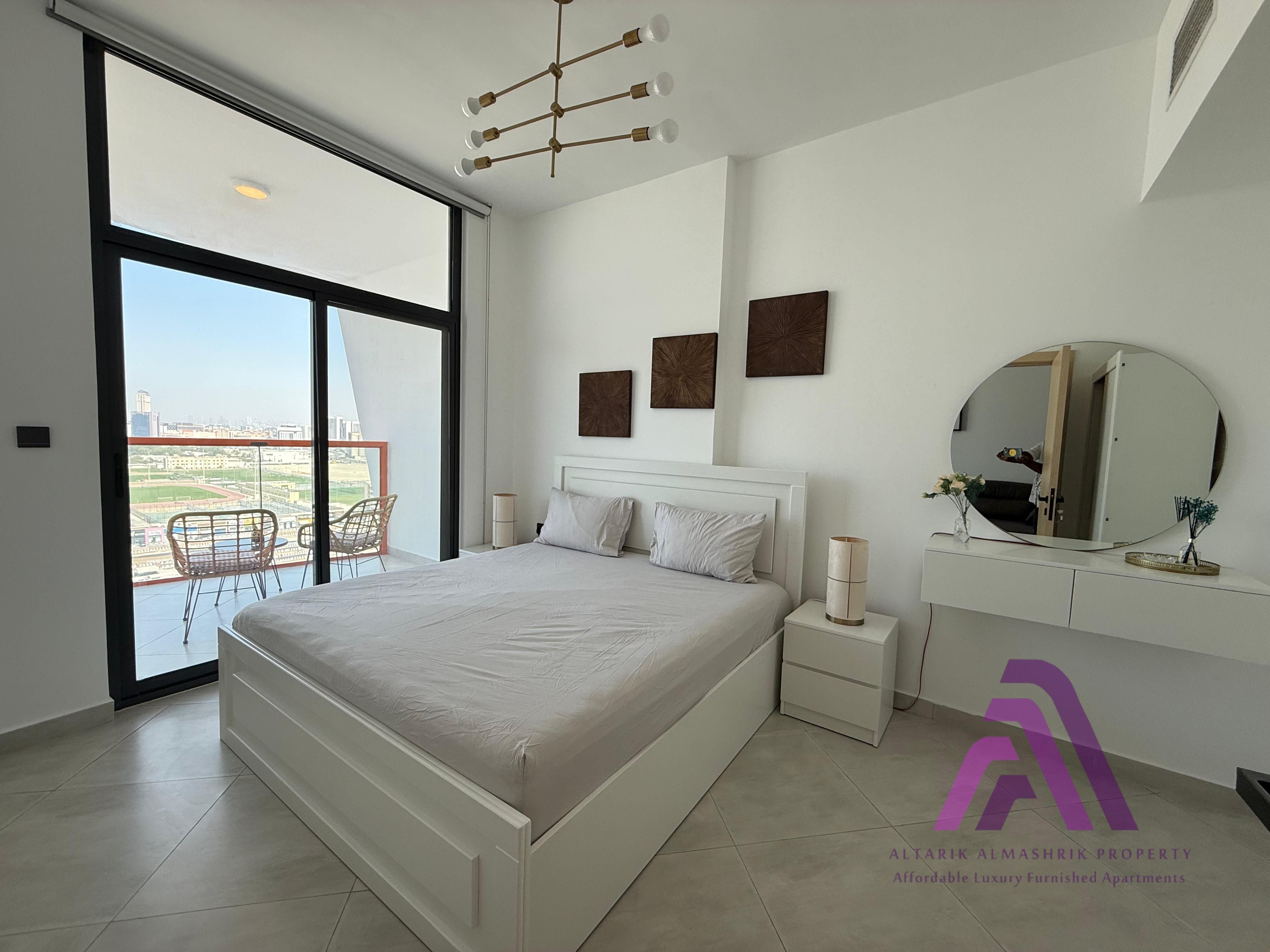 Luxury Redefined | Fully Furnished 1BR with Balcony in Binghatti Avenue