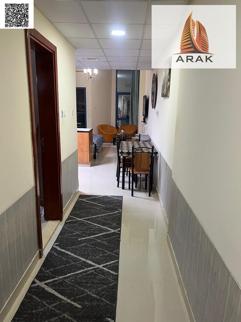 Furnished Studio for Rent in Al Naeemia Towers C, Ajman