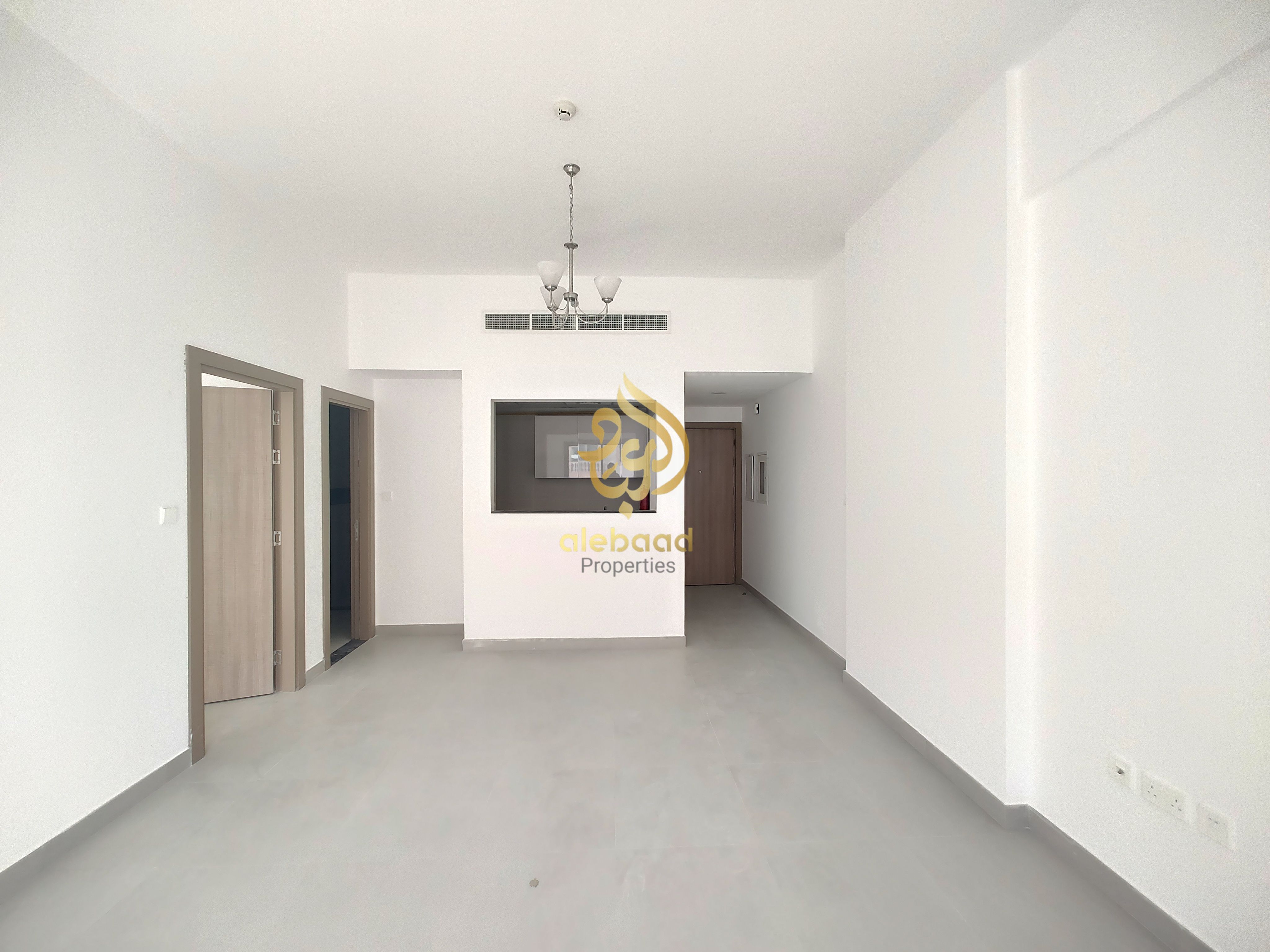 Specious Brand New 1bhk apartment with bolcony very prime location just in 65k in warsan 4