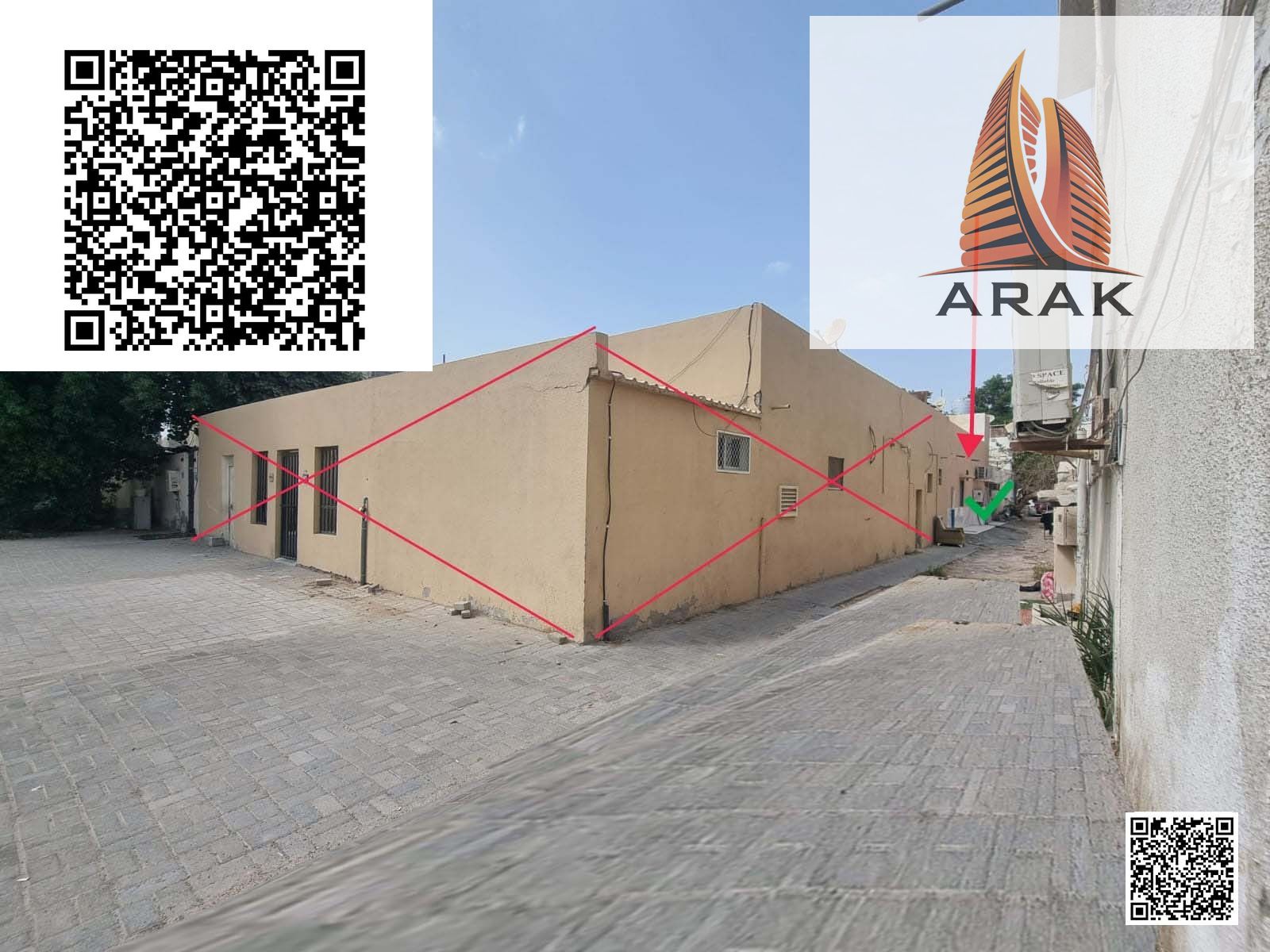 Arabian house for sale in Al Rashidiya 3, located in a lively and well established area behind Grand Mall