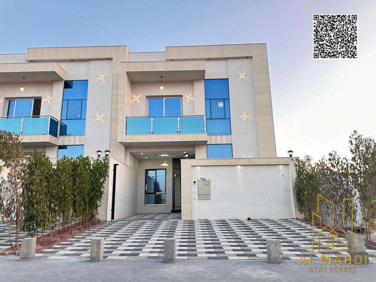5 bedroom townhouse with roof for sale in Al Helio 2 Ajman including registration fees and easy bank finance