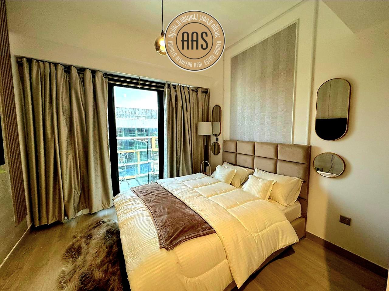 Elegant Furnished Studio | High Floor | Premium Lifestyle at Azizi Riviera