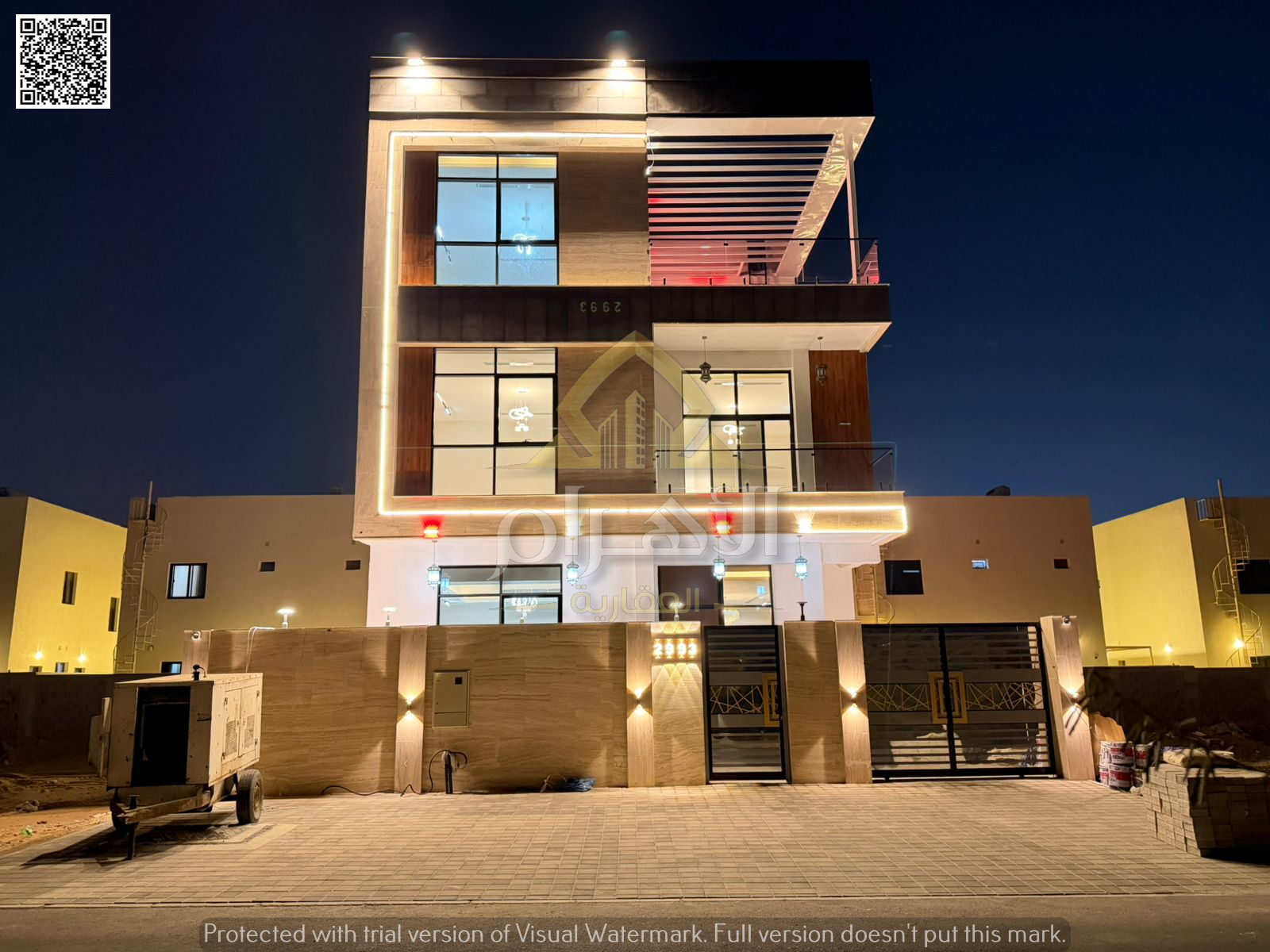 Direct from the owner, including ownership fees and air conditioning. A villa among the most luxurious villas in Ajman, built and finished to a super