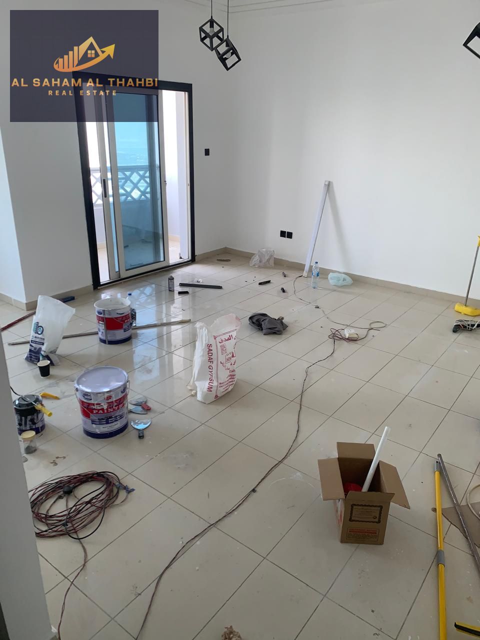 Two-bedroom apartment for rent – Balcony + Parking + Free Gym & Pool