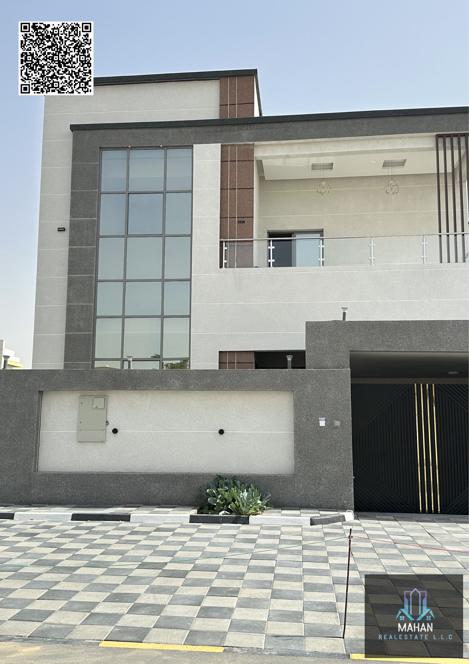 In the Name of Allah, the Most Gracious, the Most Merciful Assalamu Alaikum, Luxury Corner Villa for Sale This is a beautifully designed corner villa, built in a very elegant and luxurious style. The villa features spacious balconies and is finished wit