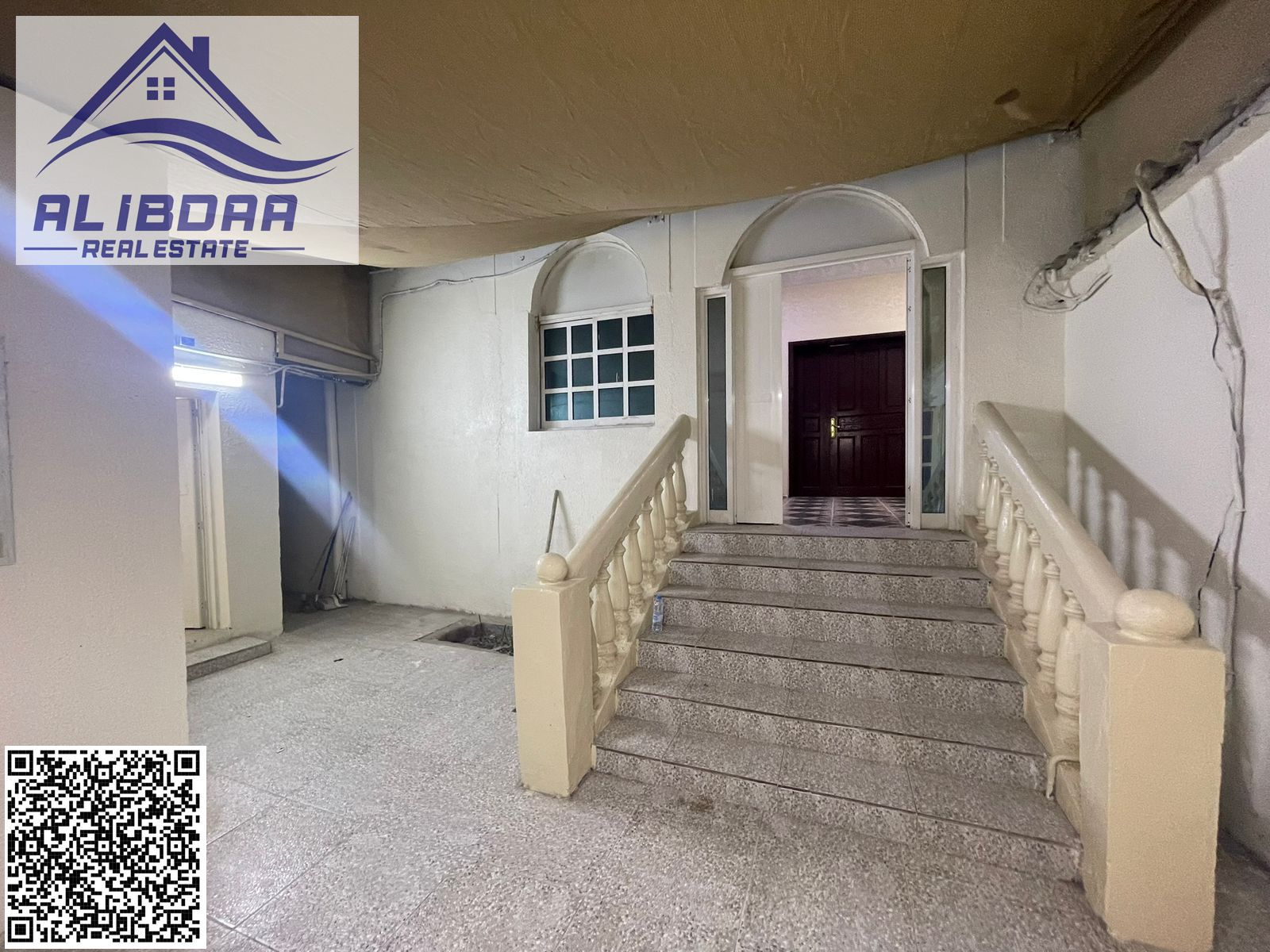 A traditional Arabic house for sale or rent in Ajman, Al Nuaimiya area. Suitable for families or workers' accommodation.