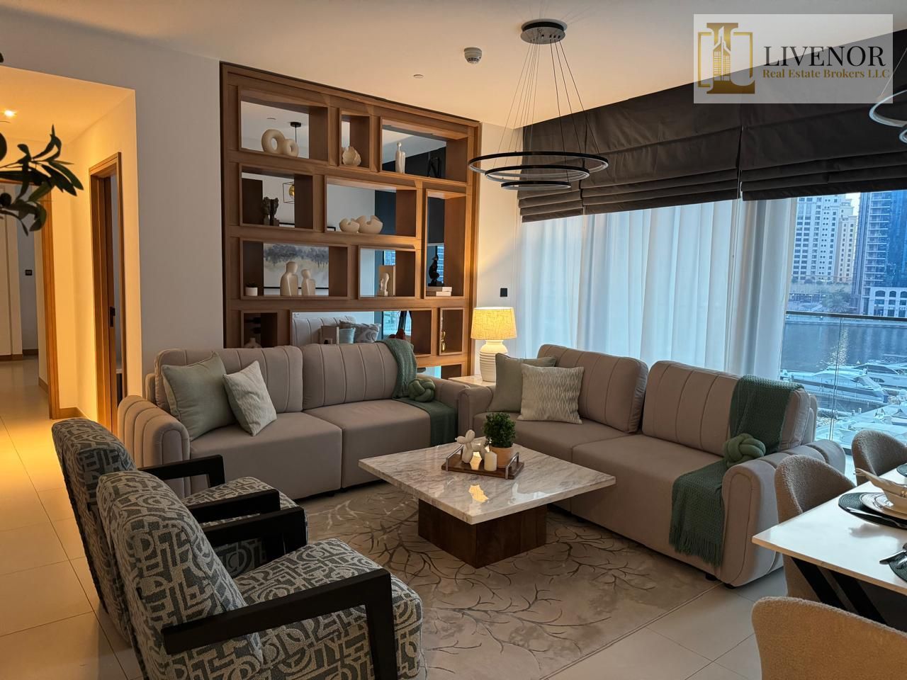 Luxury Furnished 2BR | Vida Marina | Waterfront