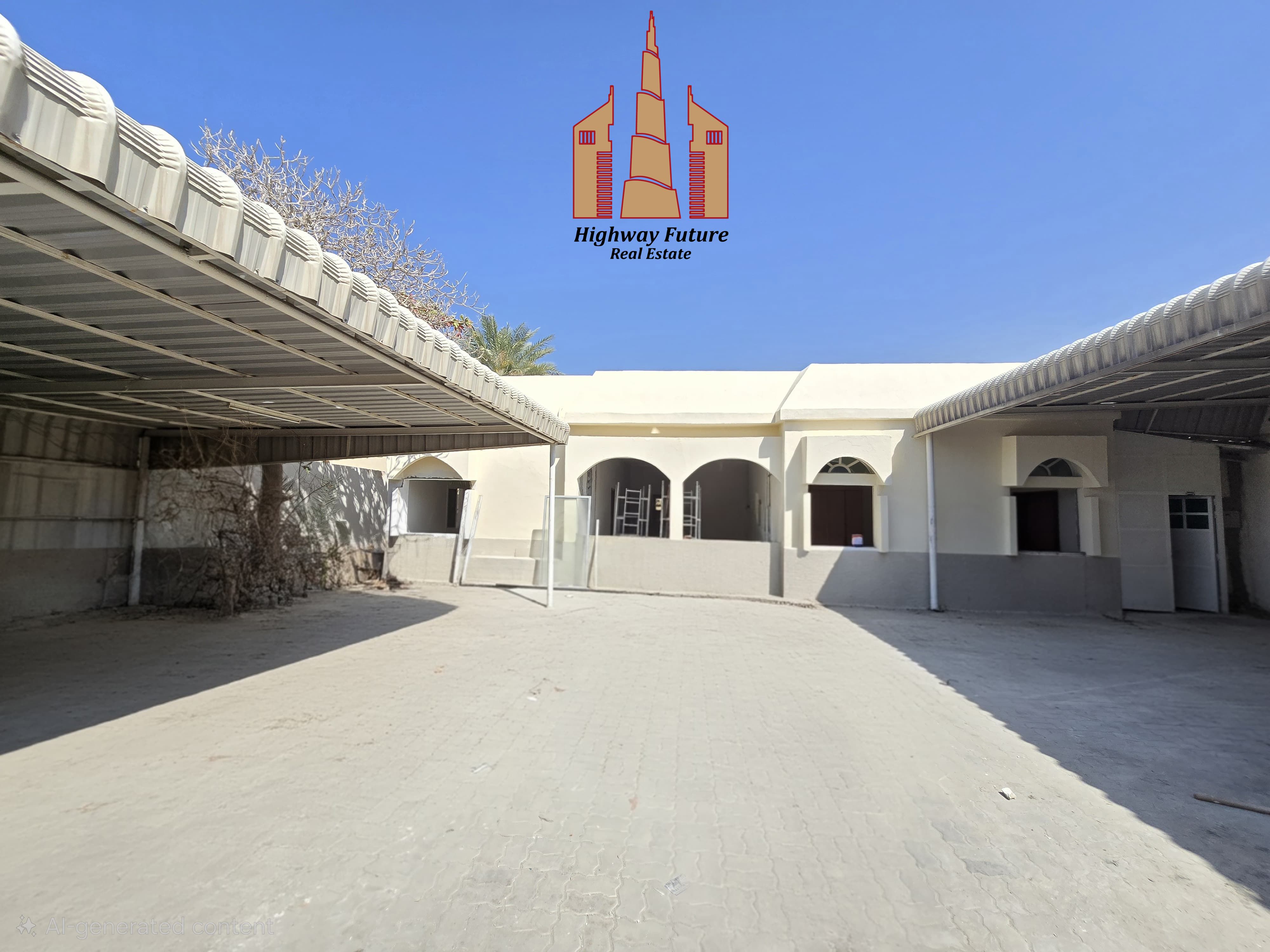 new villa 6 bedroom 2 hall Majlis parking garden 3 master room Store room 2 kitchen Near park Al azra area Rent 110k