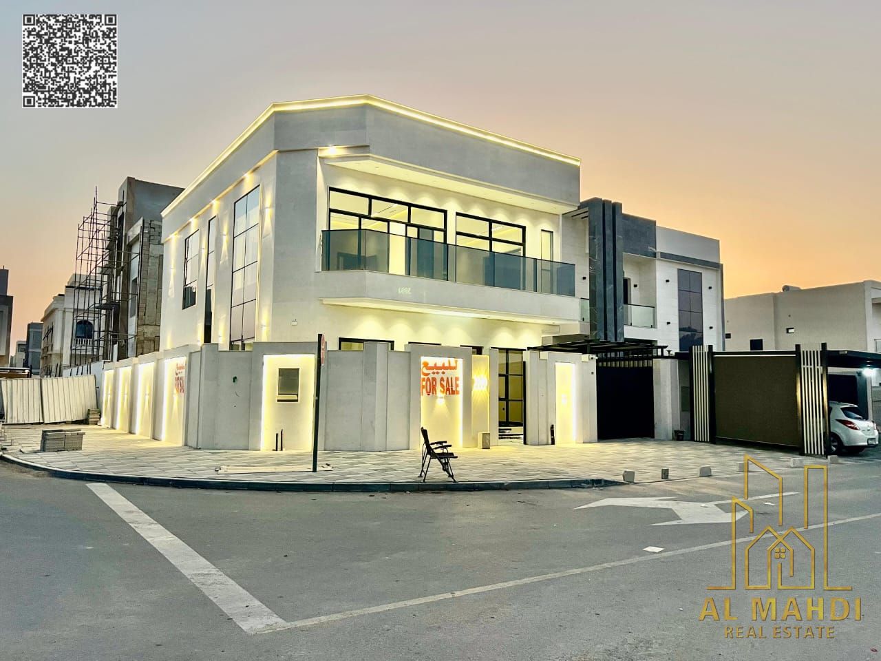 Corner 5 bedroom villa for sale in Al Bahia Ajman spacious layout premium finishes and easy bank finance book now
