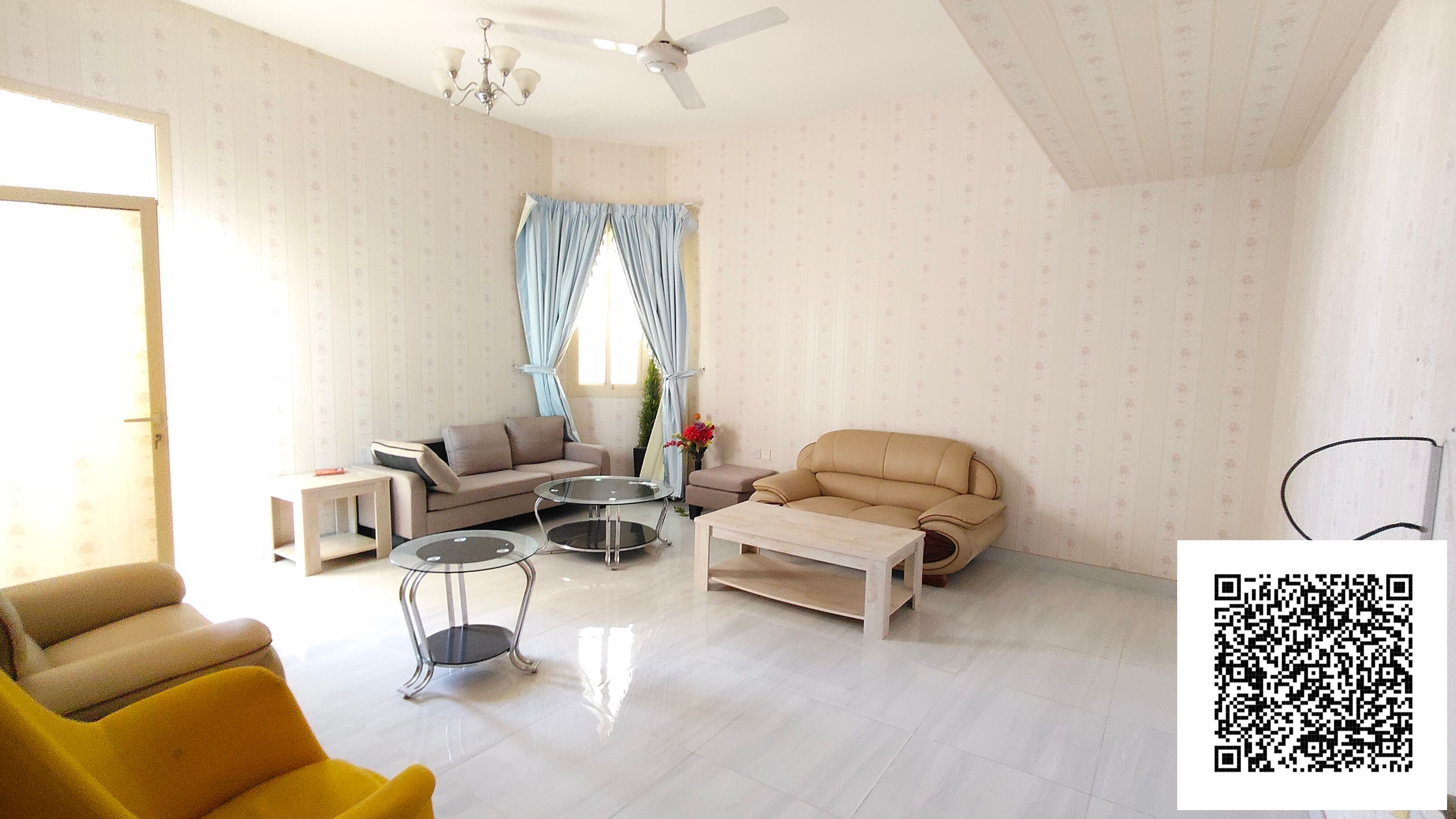 Big Space One Bedroom Apartment for Rent With Furniture
