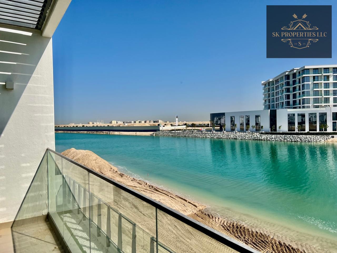Experience premium beachfront living in this luxurious 5-bedroom duplex standalone villa located in Ajmal Makan, Sharjah.