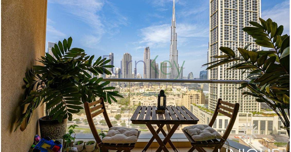 Full Burj View | 2 Bed In Good Condition | Vacant