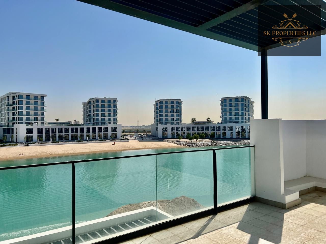 Experience premium beachfront living in this luxurious 5-bedroom duplex standalone villa located in Ajmal Makan, Sharjah.