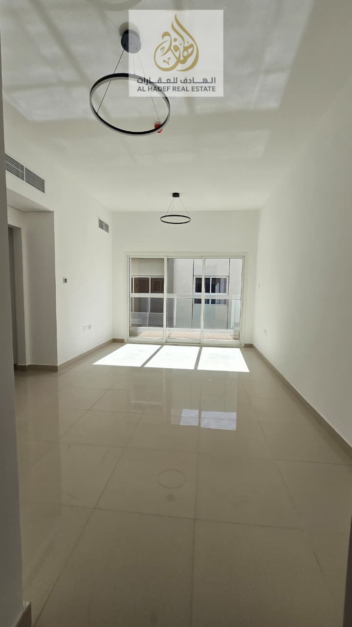 New Building Opened – First Occupant One-bedroom apartment with two bathrooms for annual rent in Ajman , in a prime location behind the Chin