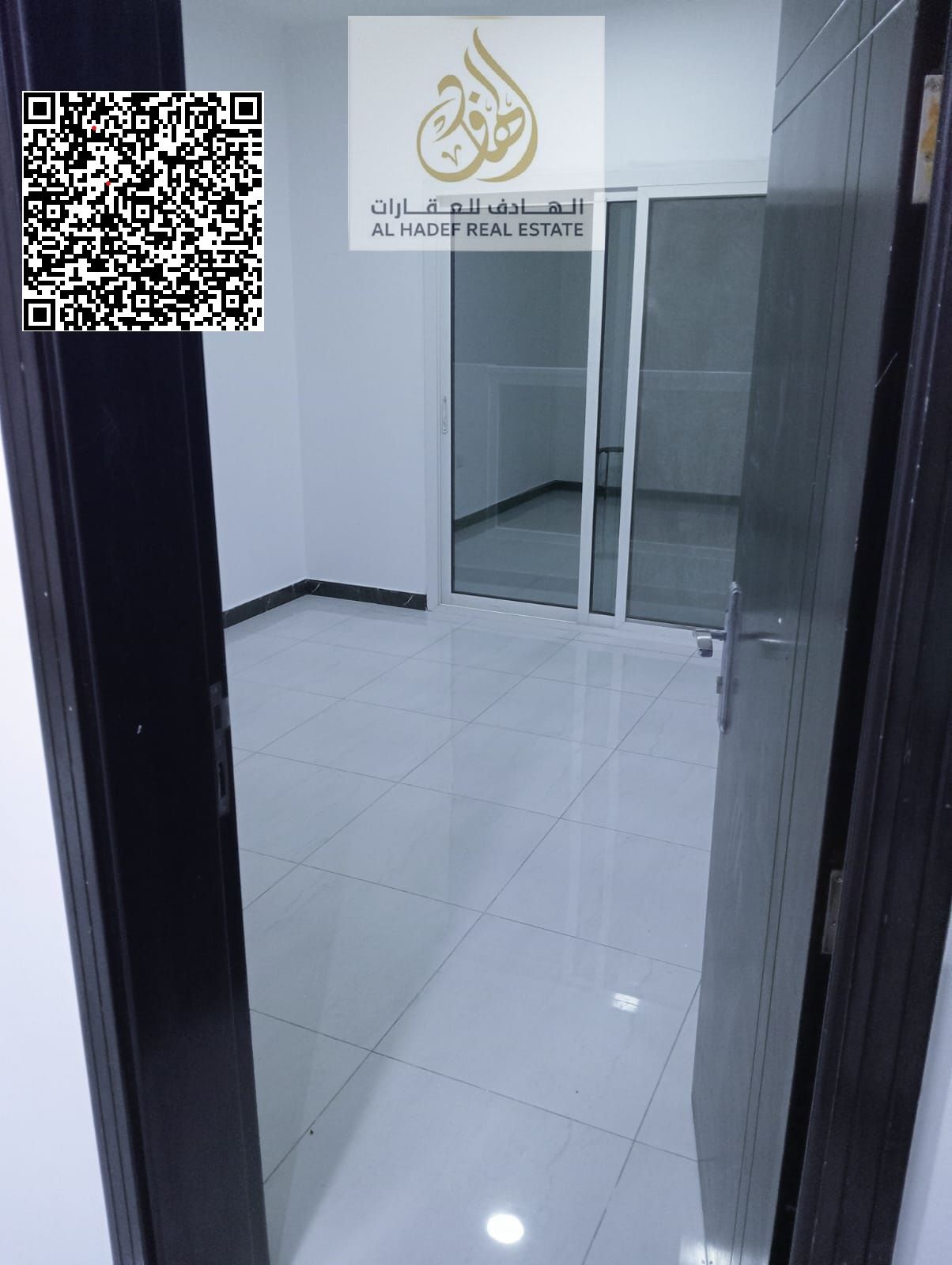 Two bedrooms and a living room with a balcony, two bathrooms, Al-Muwayhat area, opposite Al-Shuwayfat Schools, Ajman Academy, and the Saudi German Hos