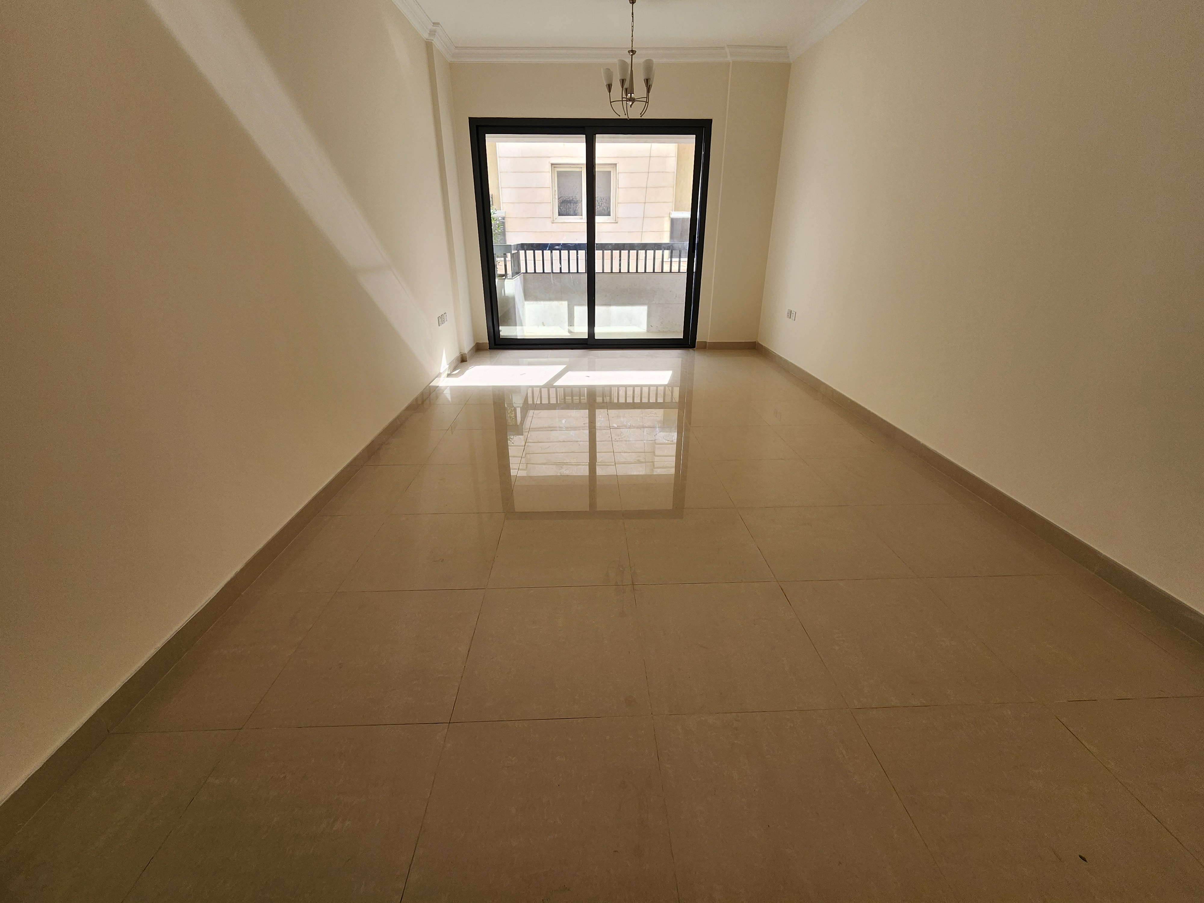 12 cheque payment 1 month free 1bhk with open view and 2 bath
