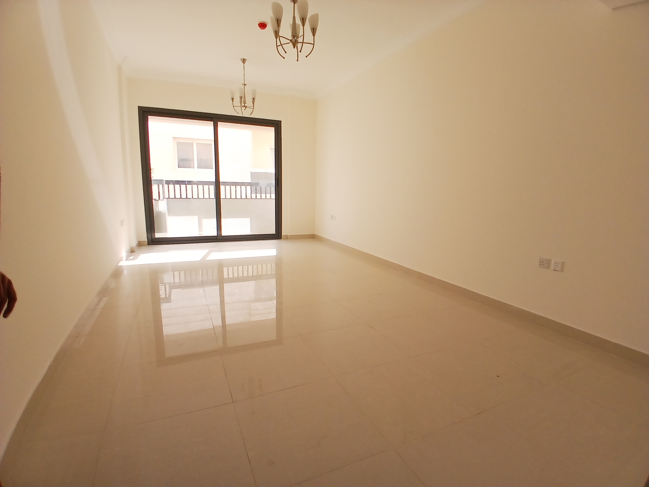 12 cheque one month free||_ Brand new Master 1_BR appartment big size _ 2 bathroom balcony only 43k al jada outside Close to Zahia city centre